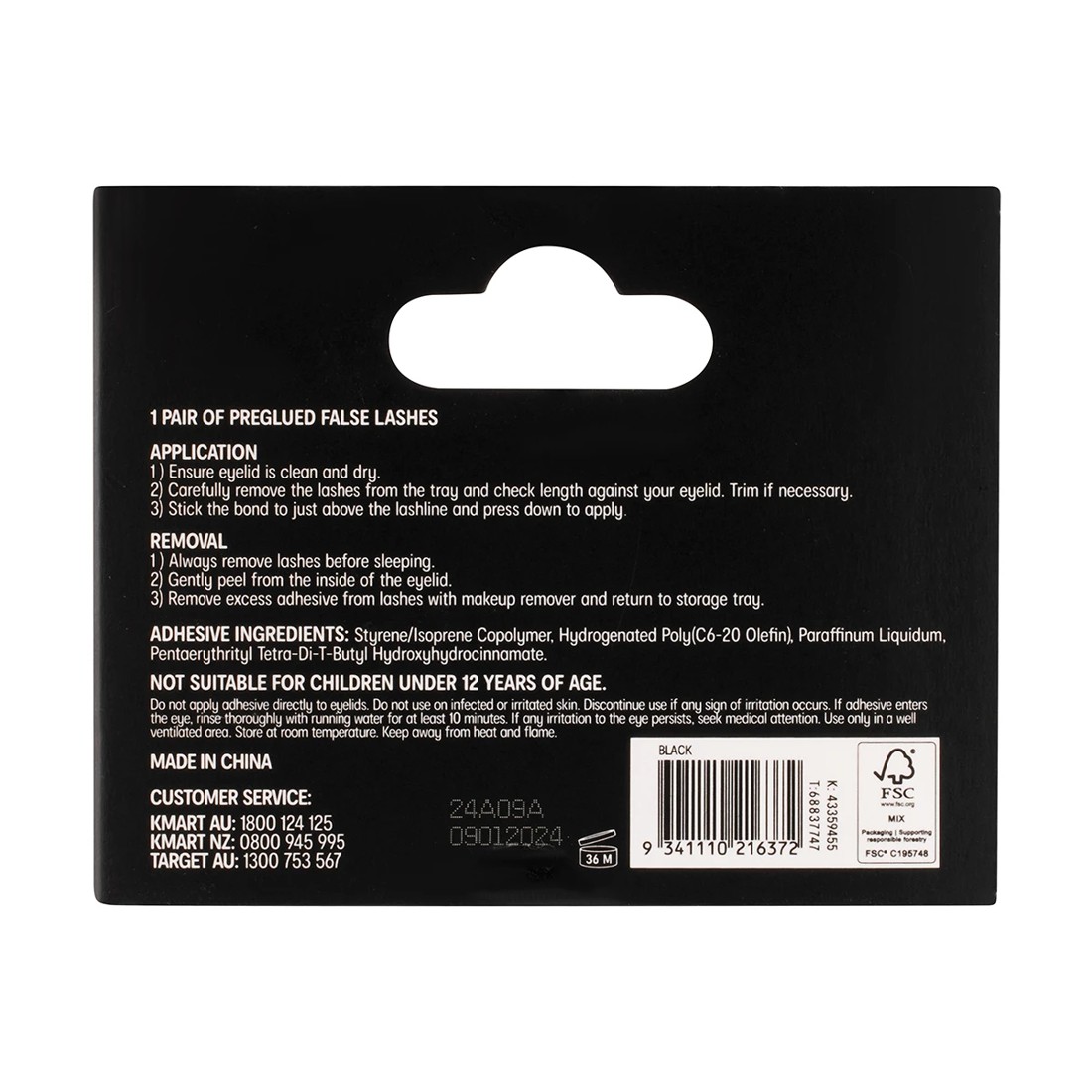 5 OXX Cosmetics Pre-glued Lashes - No. 310, 5 of 5