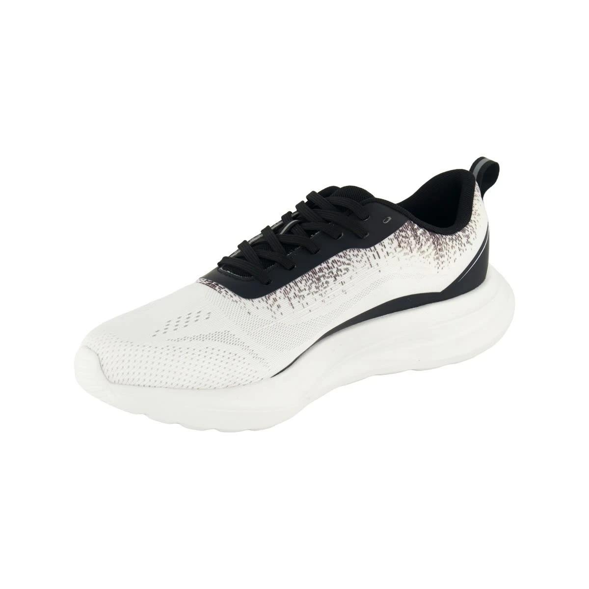 4 Active Mens Detailed Runner Shoes WHITE, 4 of 6