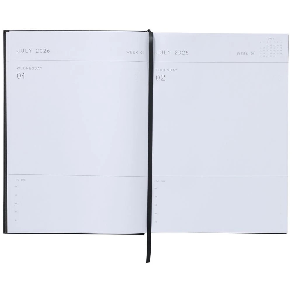 5 Keji A4 Day to Page FY26/27 Diary Black, 5 of 6