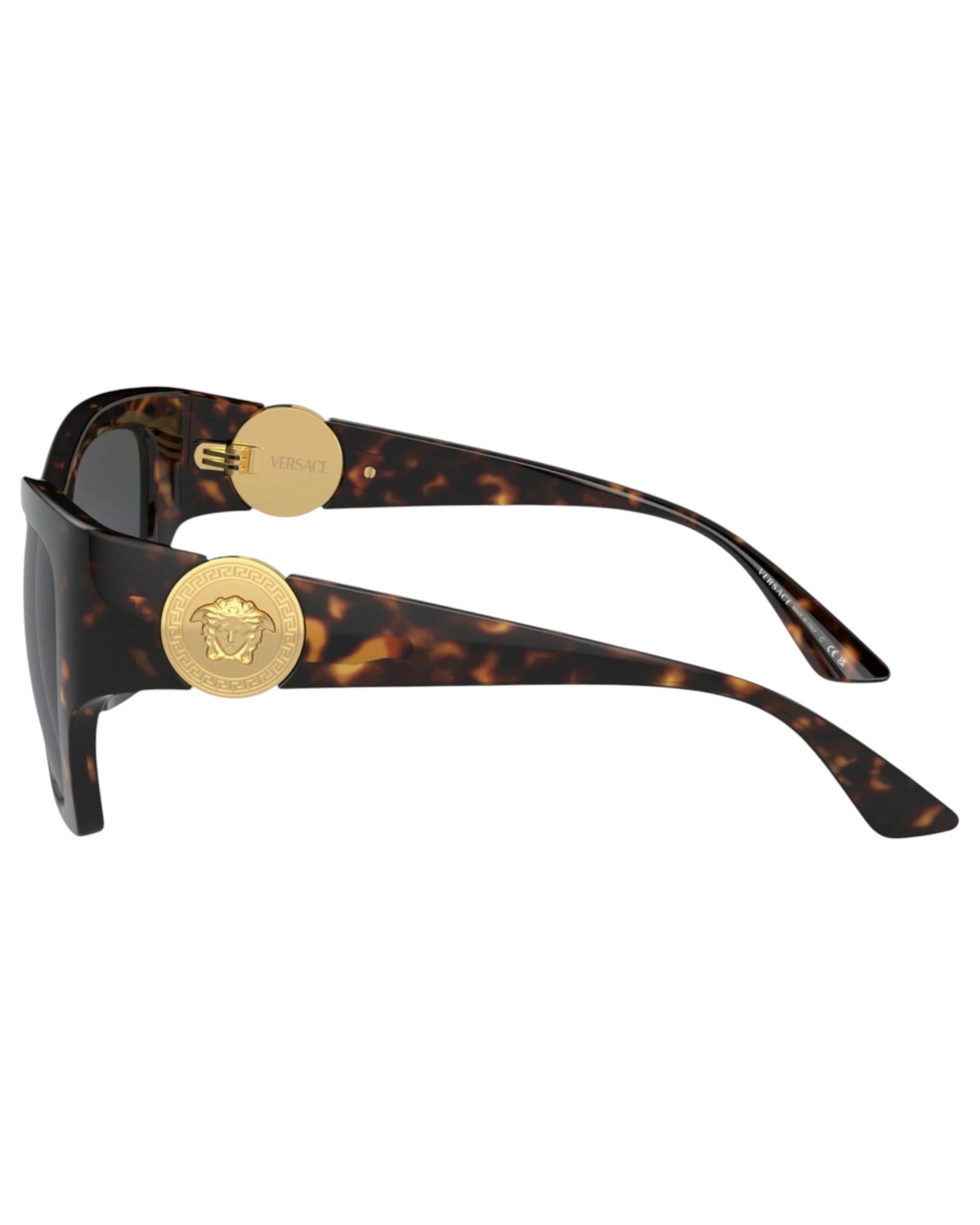 4 Versace Womens Sunglasses VE4452 Havana Dark Grey Sunnies MULTI, 4 of 4