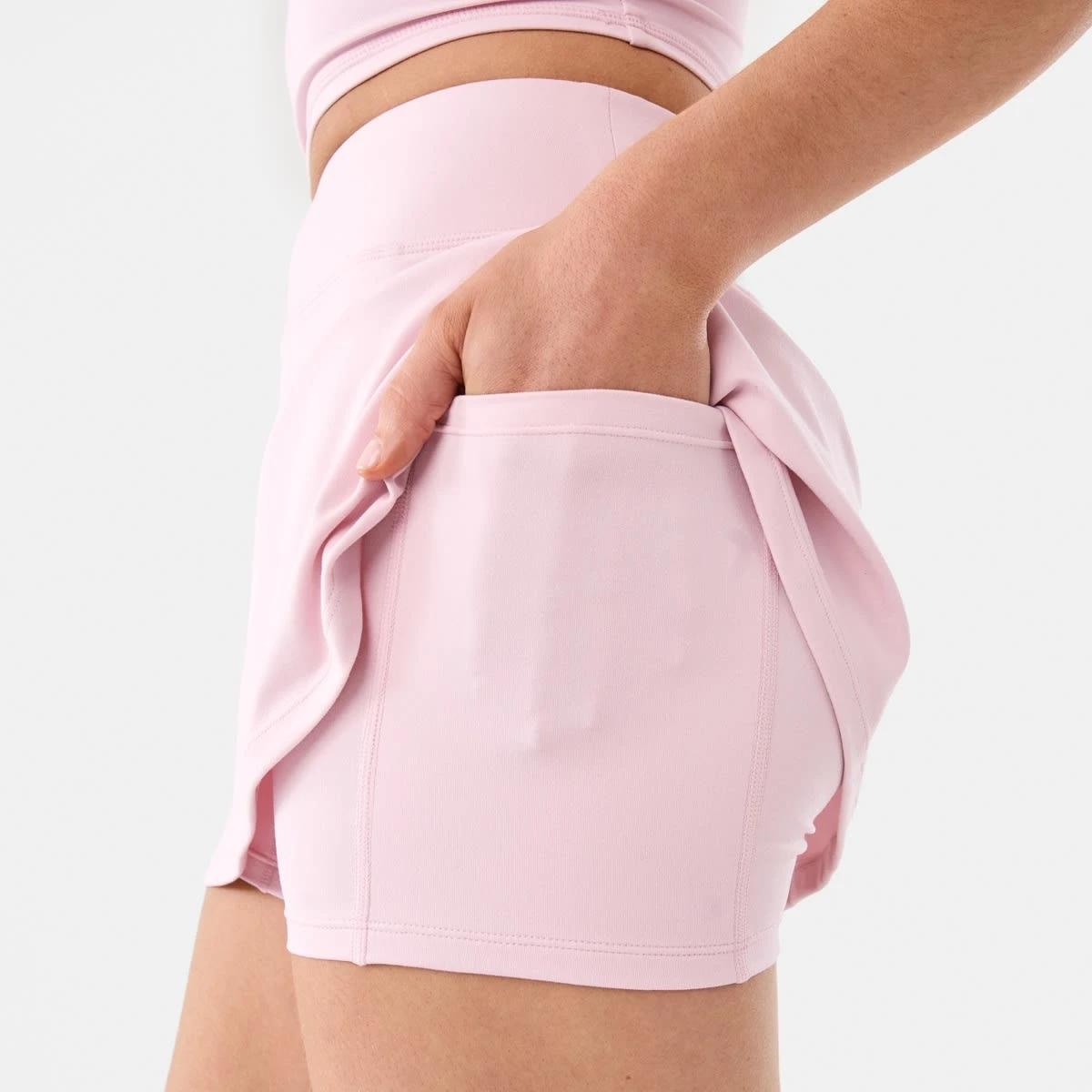 7 Active Womens Core Summer Skort AURA PINK, 7 of 7