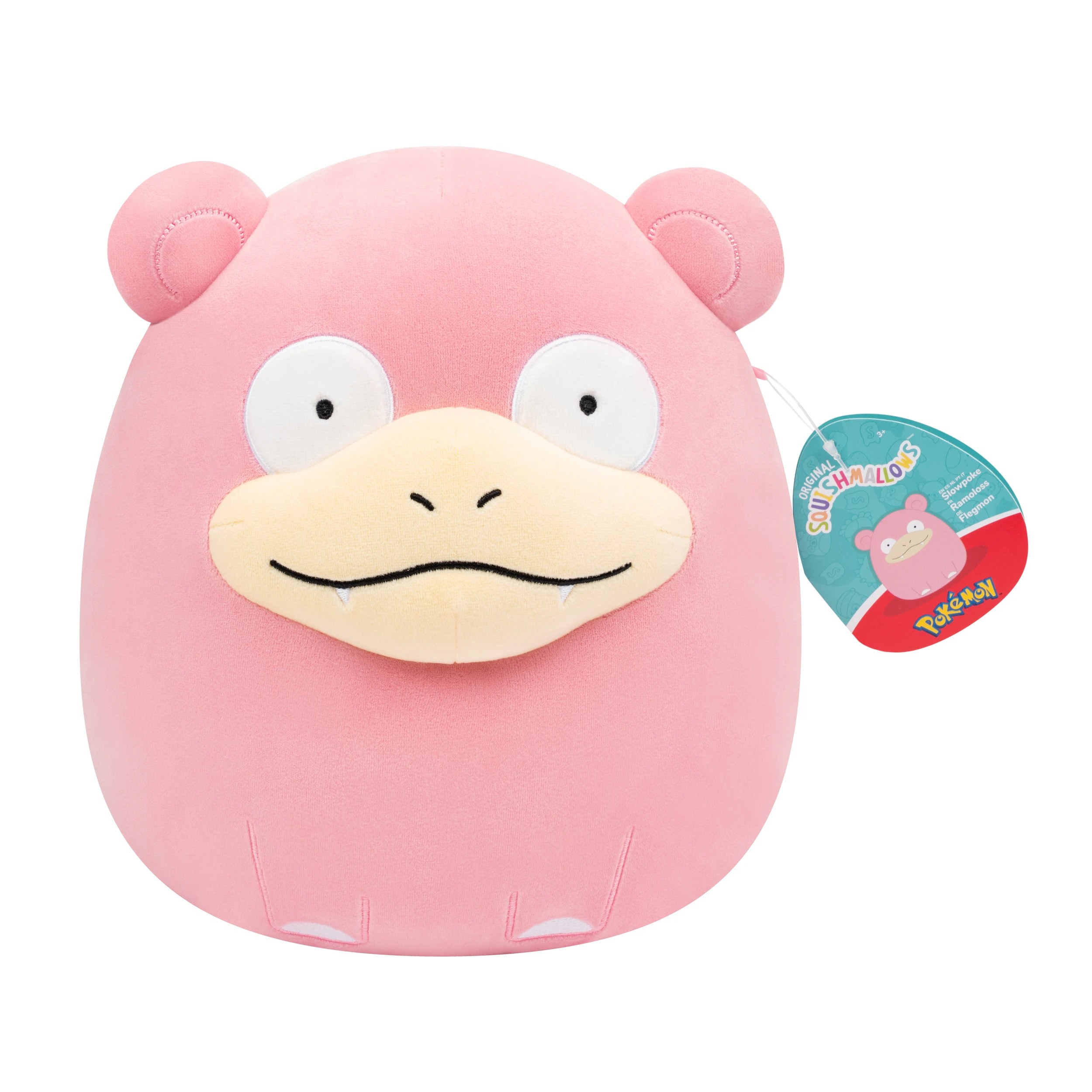 2 25cm Squishmallows Pokemon Plush Toy - Slowpoke, 2 of 6