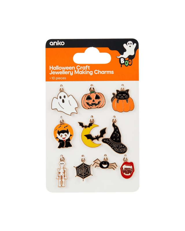 10 Piece Halloween Craft Jewellery Making Ch