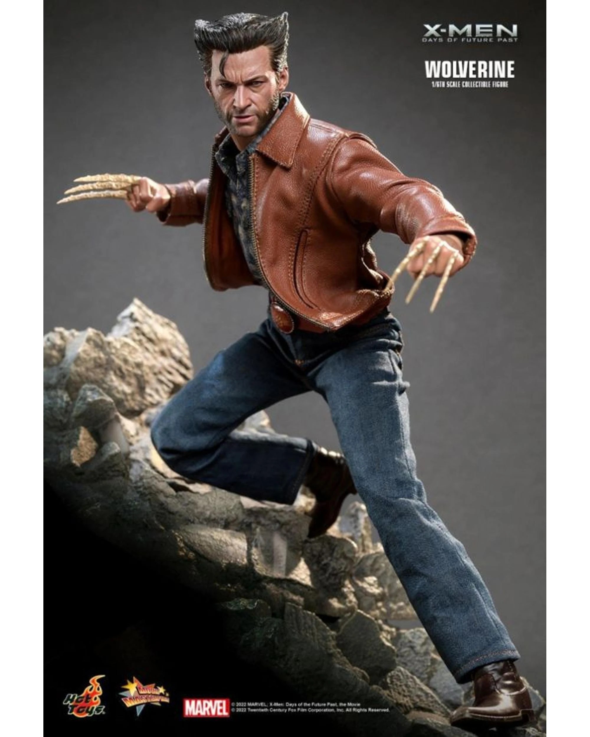 10 Hot Toys X-Men 5 Day Of Future Past Wolverine 1973 Version 1:6 Scale Figure, 10 of 10