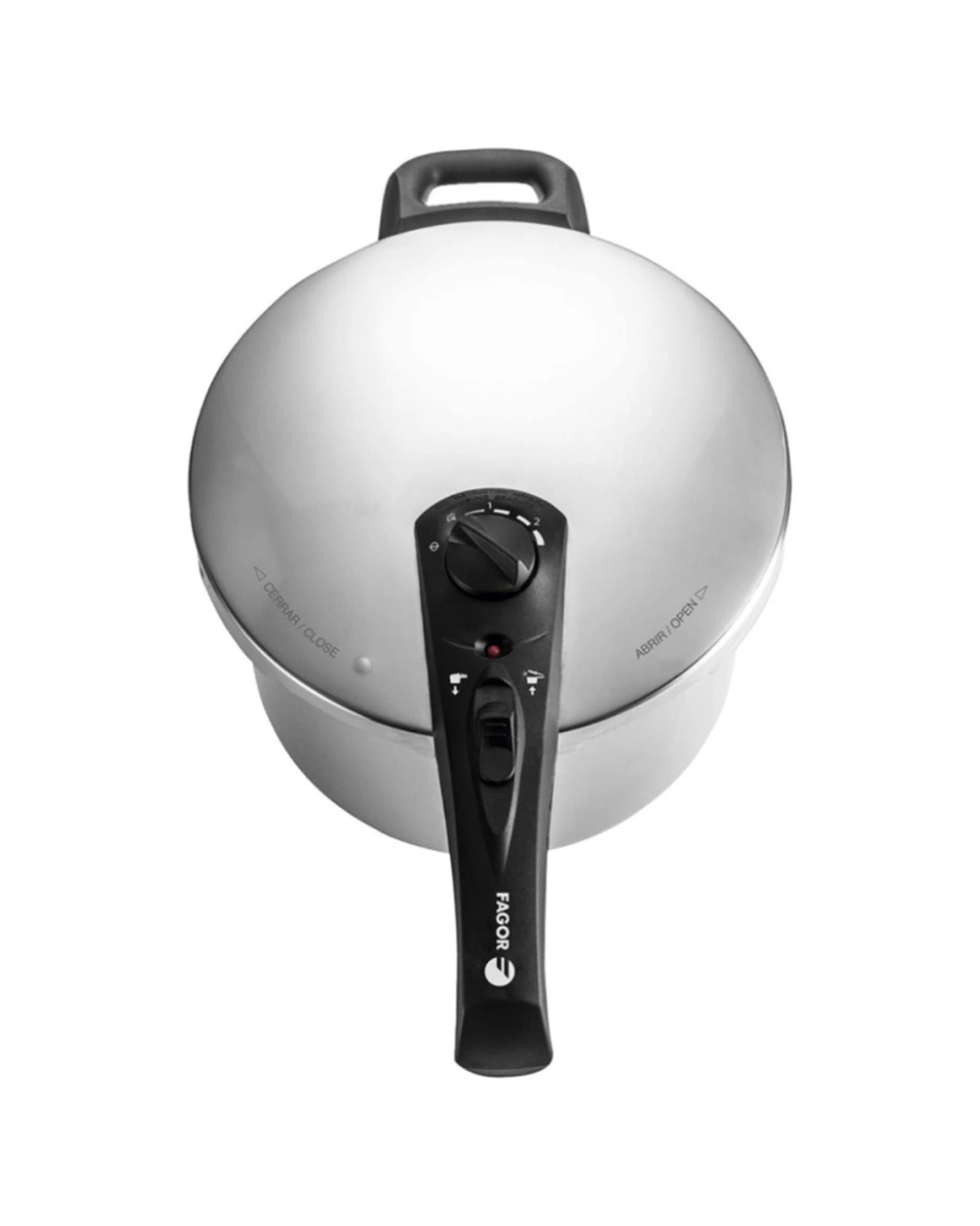 2 Fagor Duo Stainless Steel Pressure Cooker 2 Levels Induction Compatible 4L - Silver, 2 of 6