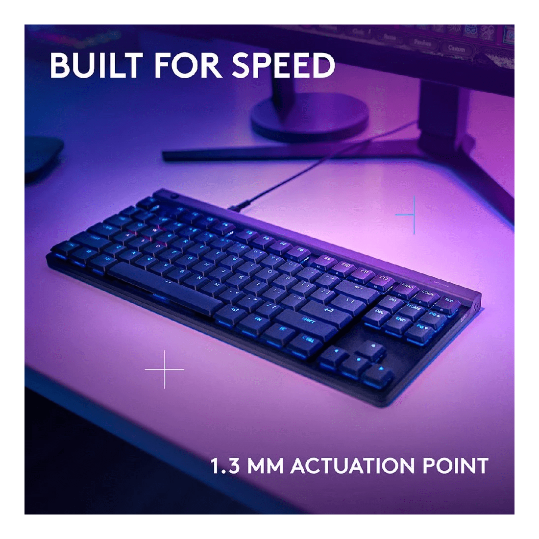 8 Logitech - G515 LIGHTSYNC TKL Wired Gaming Keyboard - Black, 8 of 9