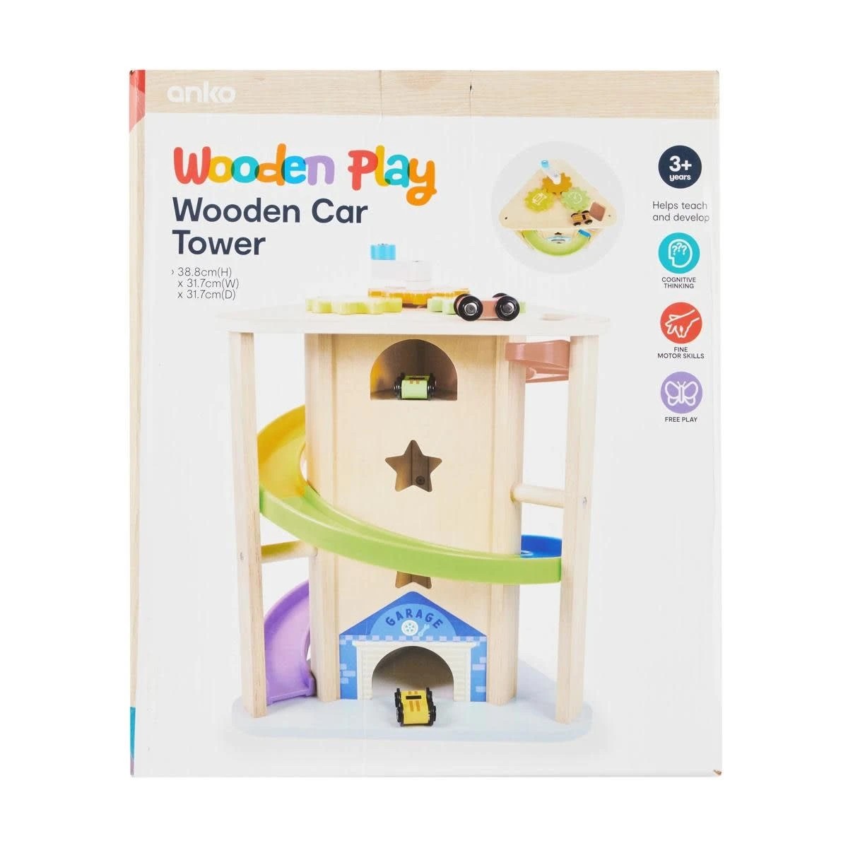 6 Wooden Car Tower, 6 of 7