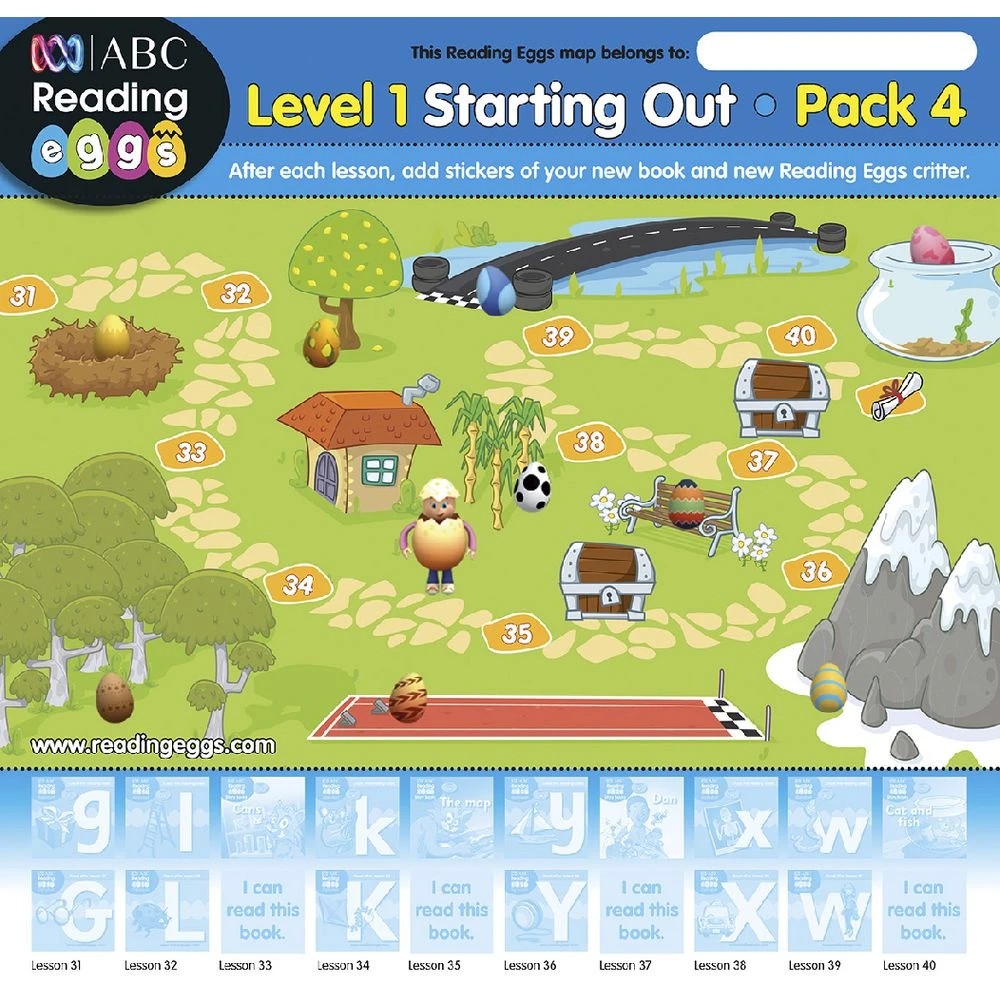 3 ABC Reading Eggs Starting Out Book Pack 4, 3 of 5