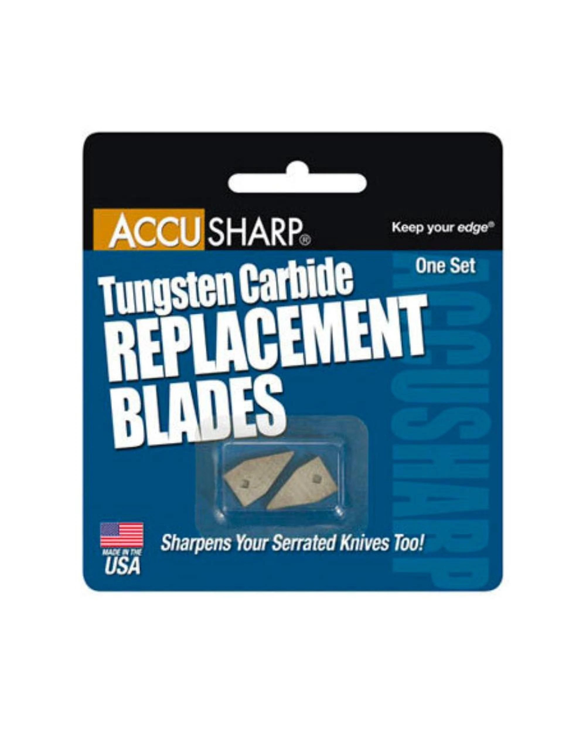 1 AccuSharp Blades Replacement Tungsten Carbide Blades for Sharpener 47RB, 1 of 4