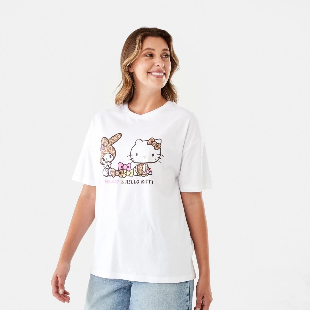 2 Short Sleeve Hello Kitty License T-shirt Hellokitty, 2 of 5