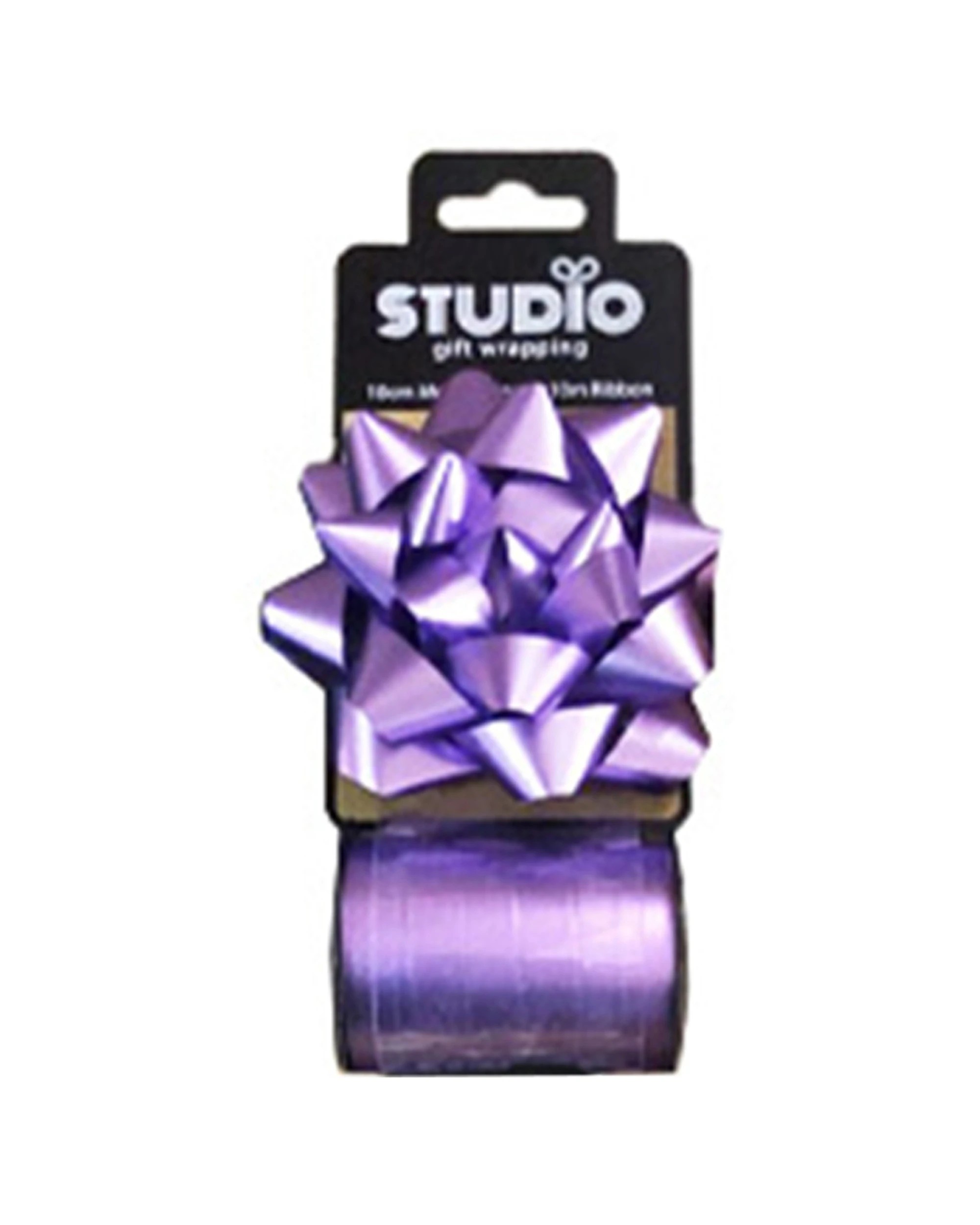 1 Studio Gift Wrapping Metallic Matt Bow & Ribbon Set Colours Decoration - Assorted, 1 of 3