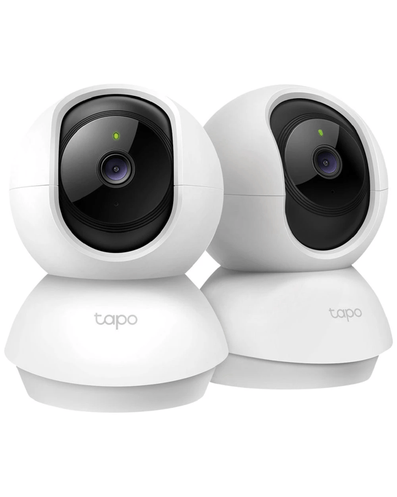 TP-Link Tapo C210 Pan/Tilt Security WiFi Camera Wired 2Pk