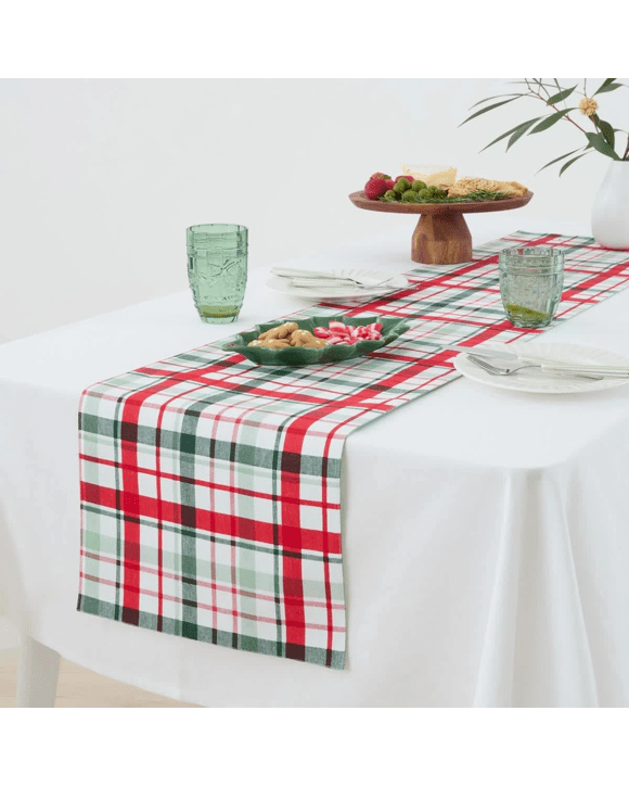 Plaid Table Runner