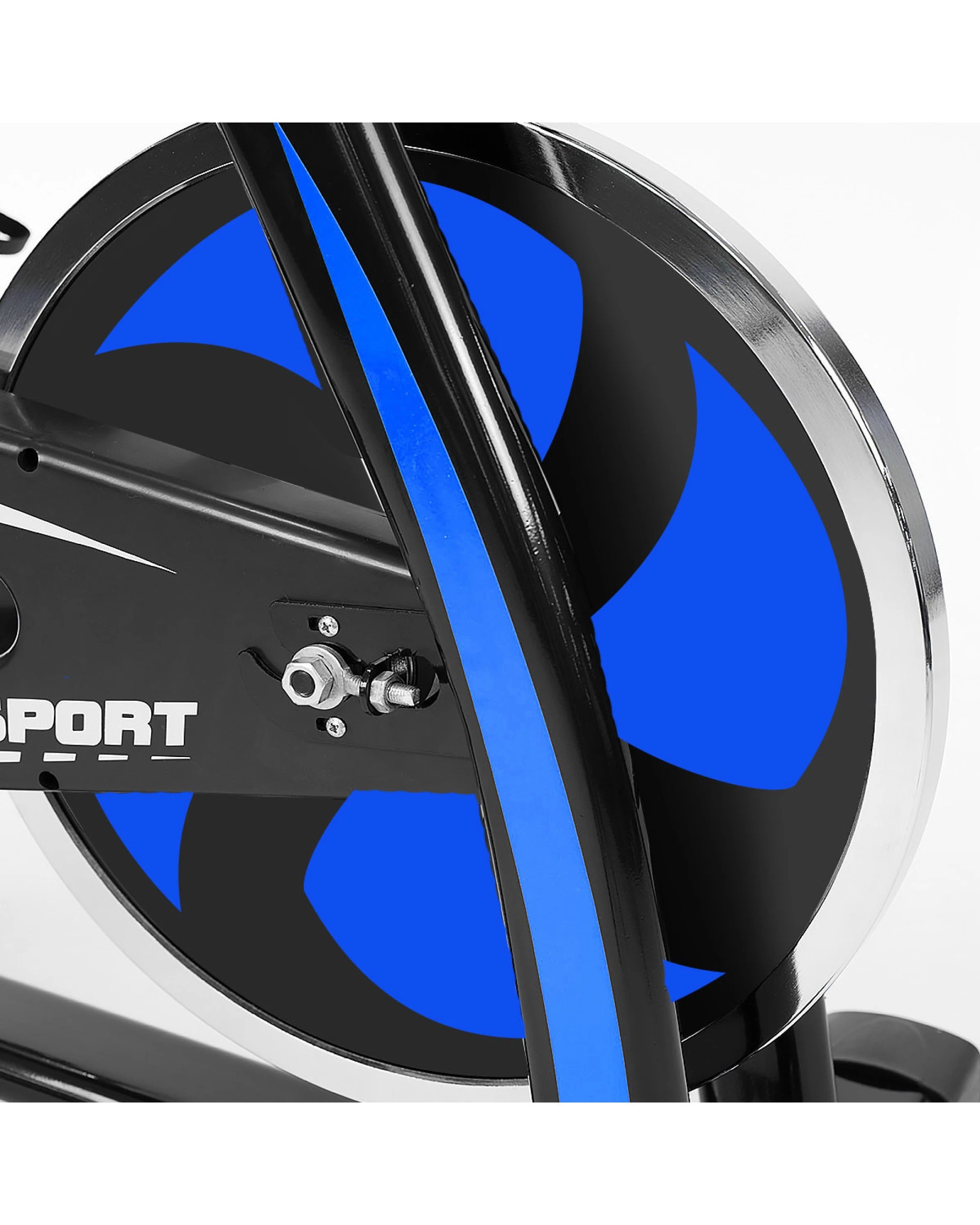 9 Powertrain Home Gym Flywheel Exercise Spin Bike, 9 of 10