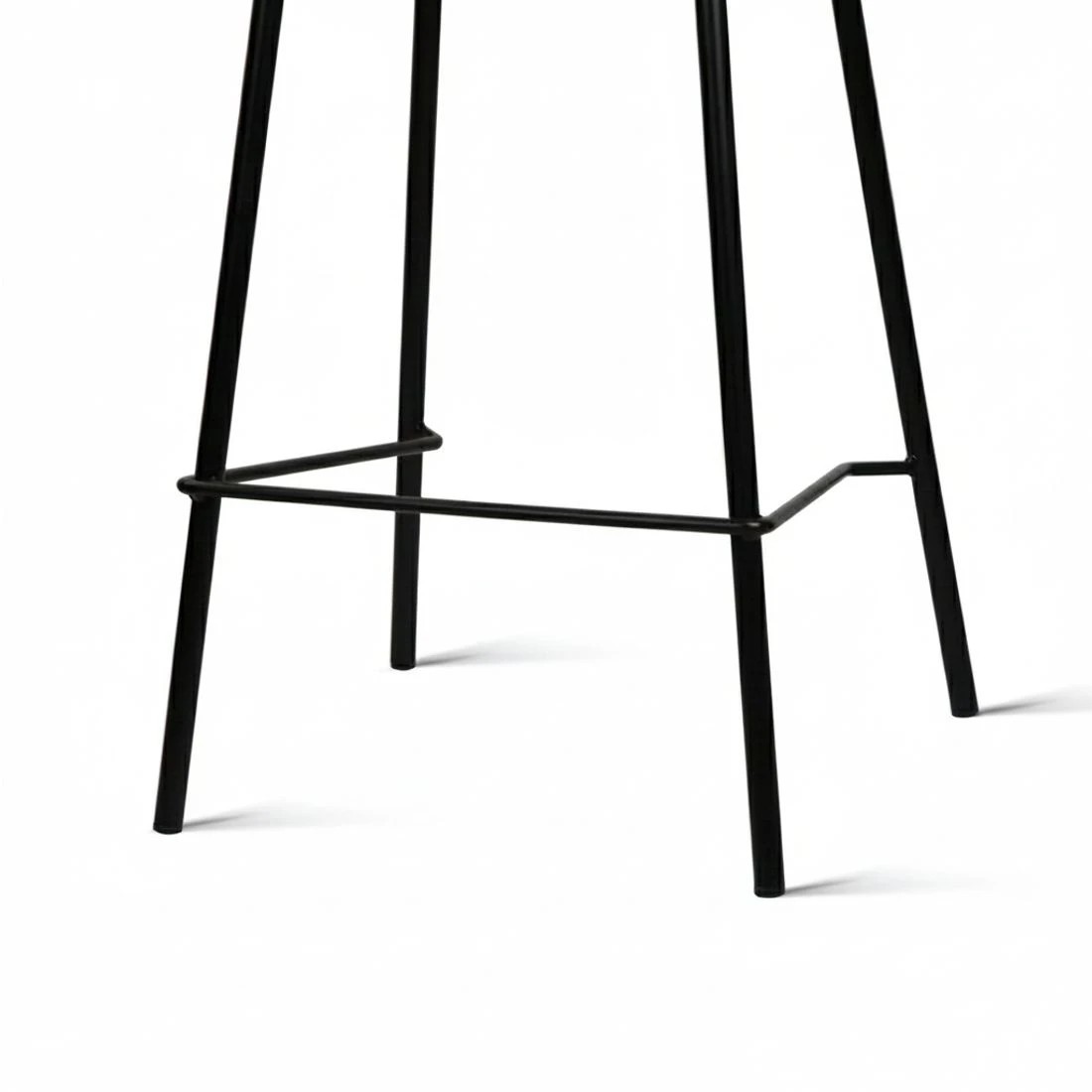 5 Artiss 2x Bar Stools Kitchen Counter Stools Metal - Black, 5 of 8
