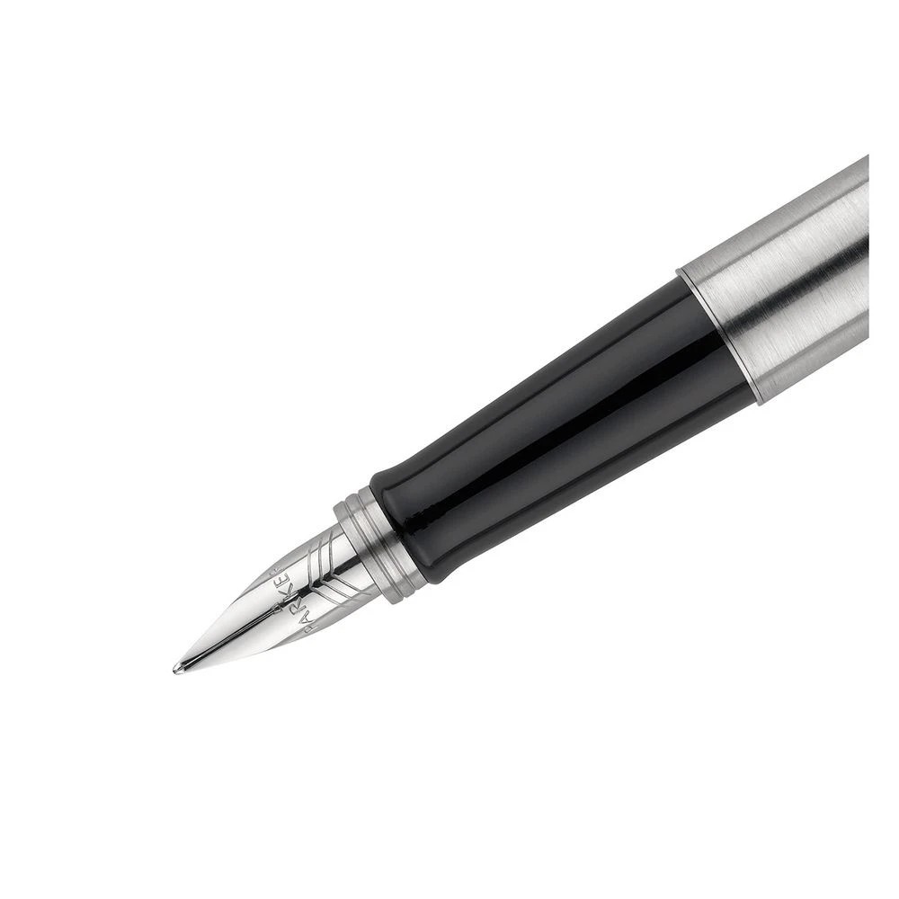 4 Parker Jotter Fountain Pen Stainless Steel Chrome, 4 of 8