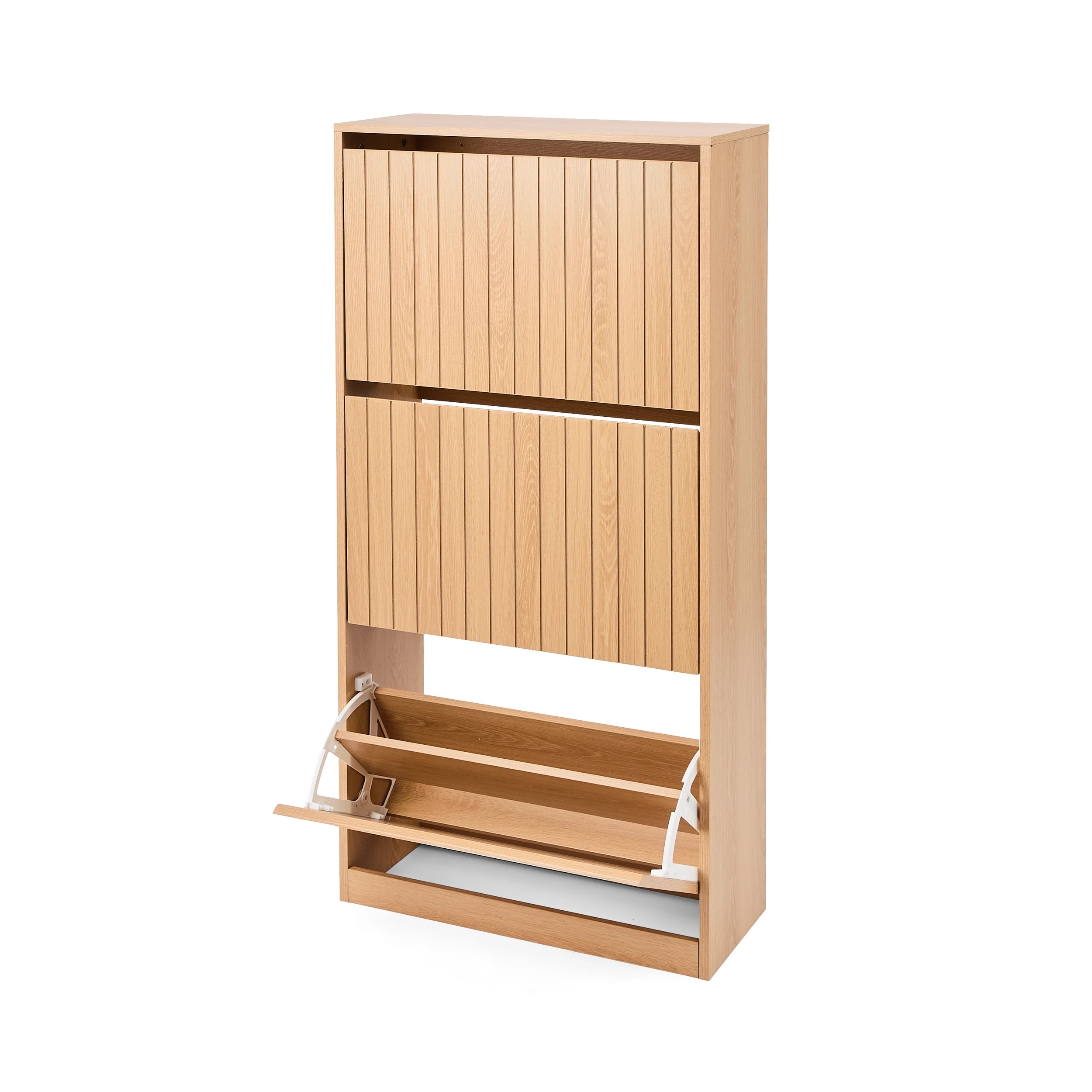 3 Leon 3 Tier Shoe Cabinet, 3 of 9