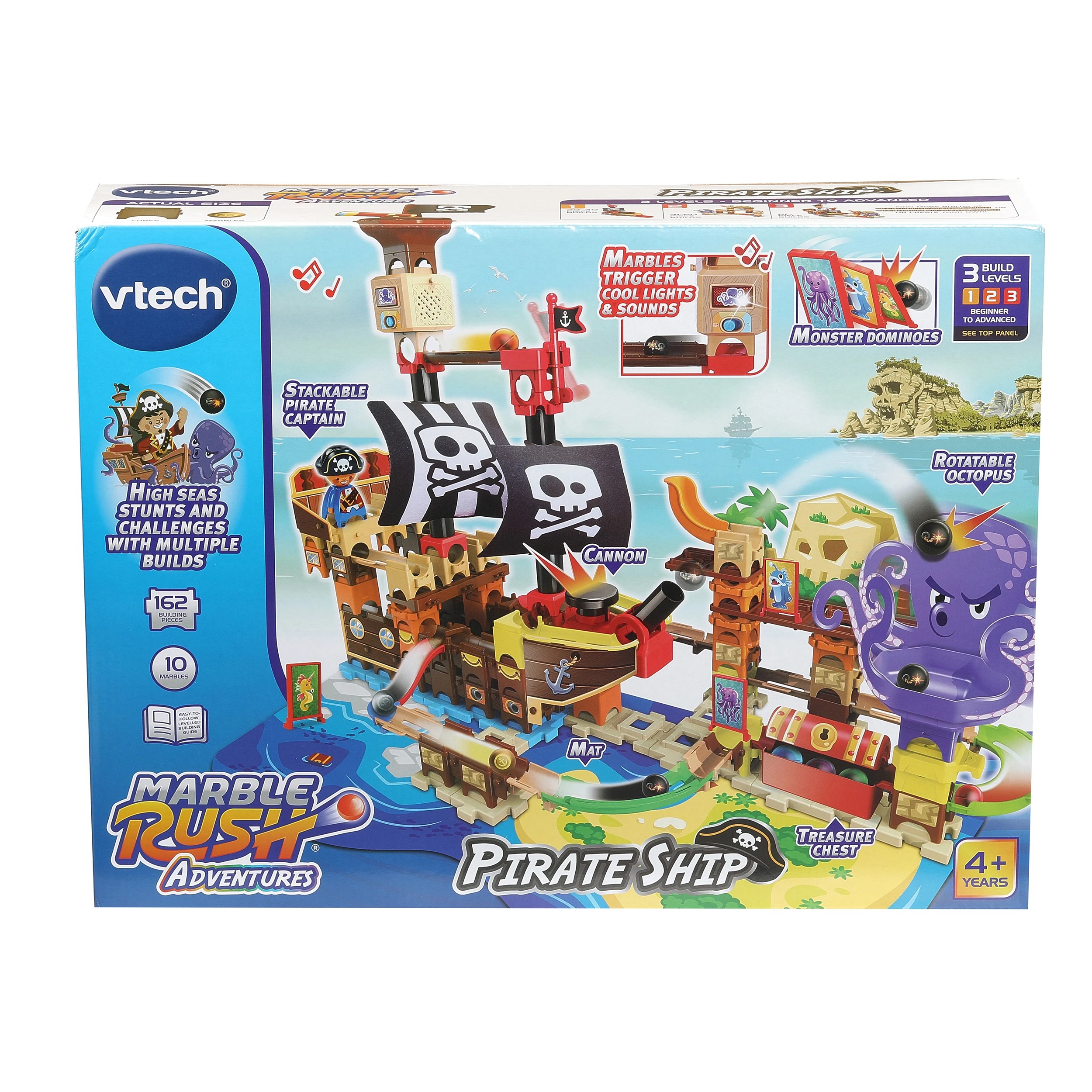 1 VTech Marble Rush Adventures Pirate Ship Set - Multi, 1 of 5