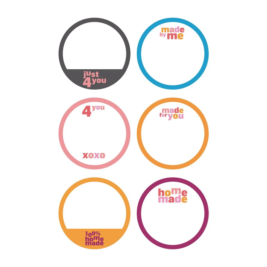 3 Avery 6UP Multi Use Storage Labels 4 Sheets, 3 of 6