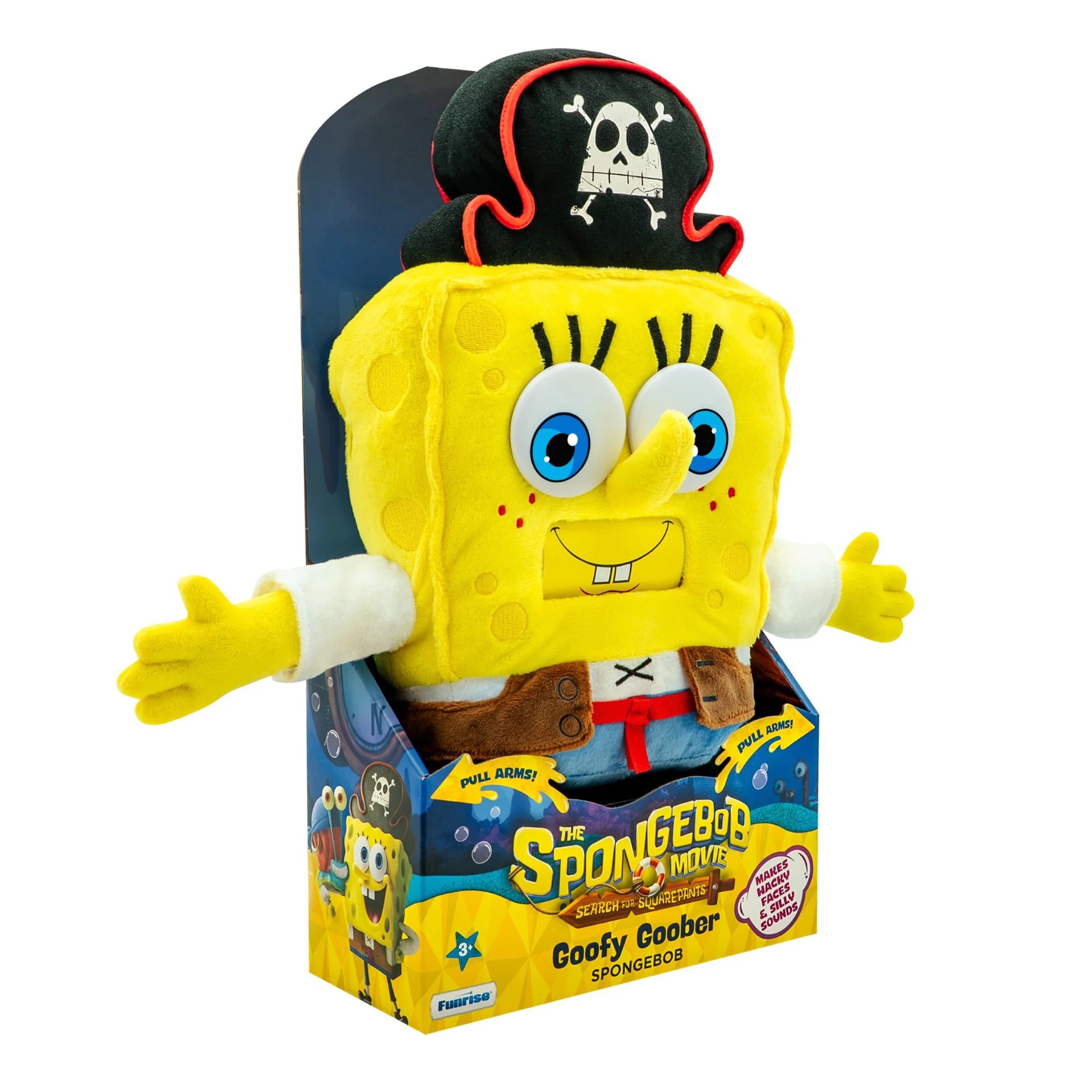 4 The SpongeBob Movie: Goofy Goober SpongeBob Plush Toy, 4 of 6