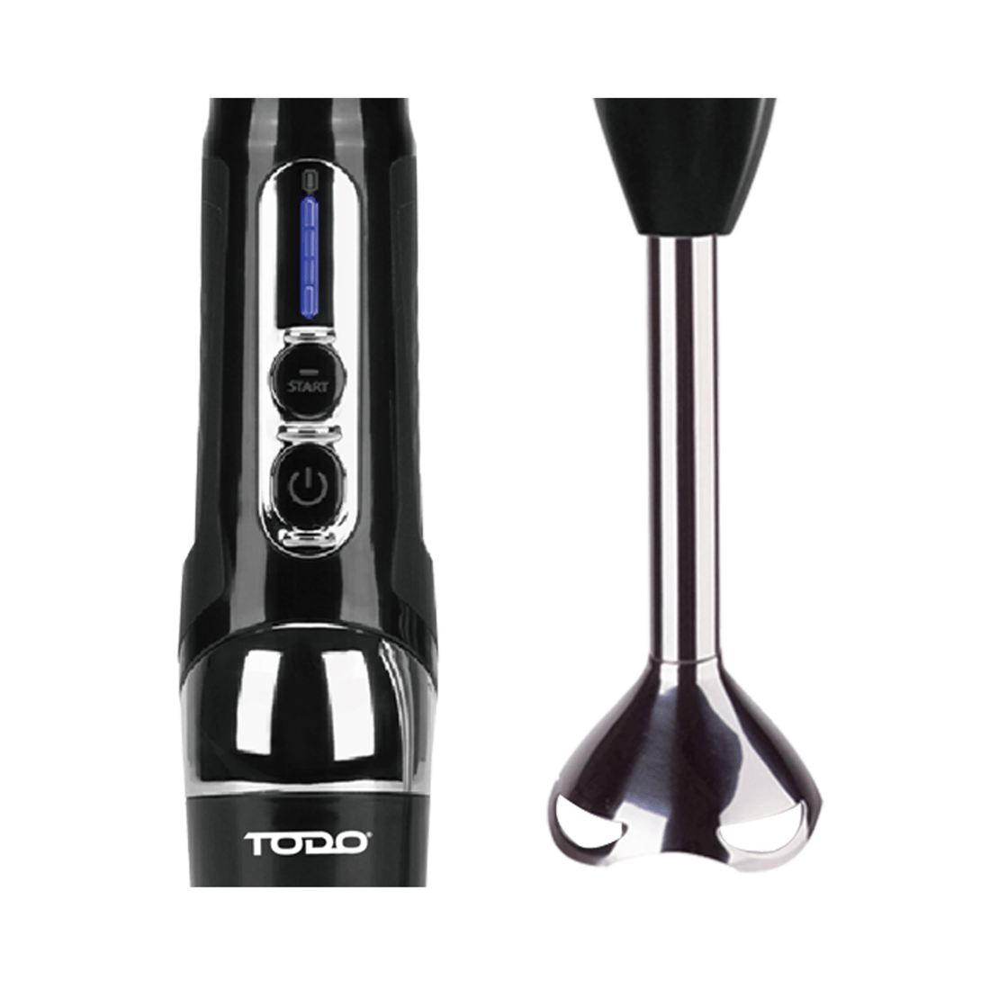 8 TODO Cordless Stick Blender Food Chopper Whisk 7.4V 2000mAh Handheld Electric Blender, 8 of 8