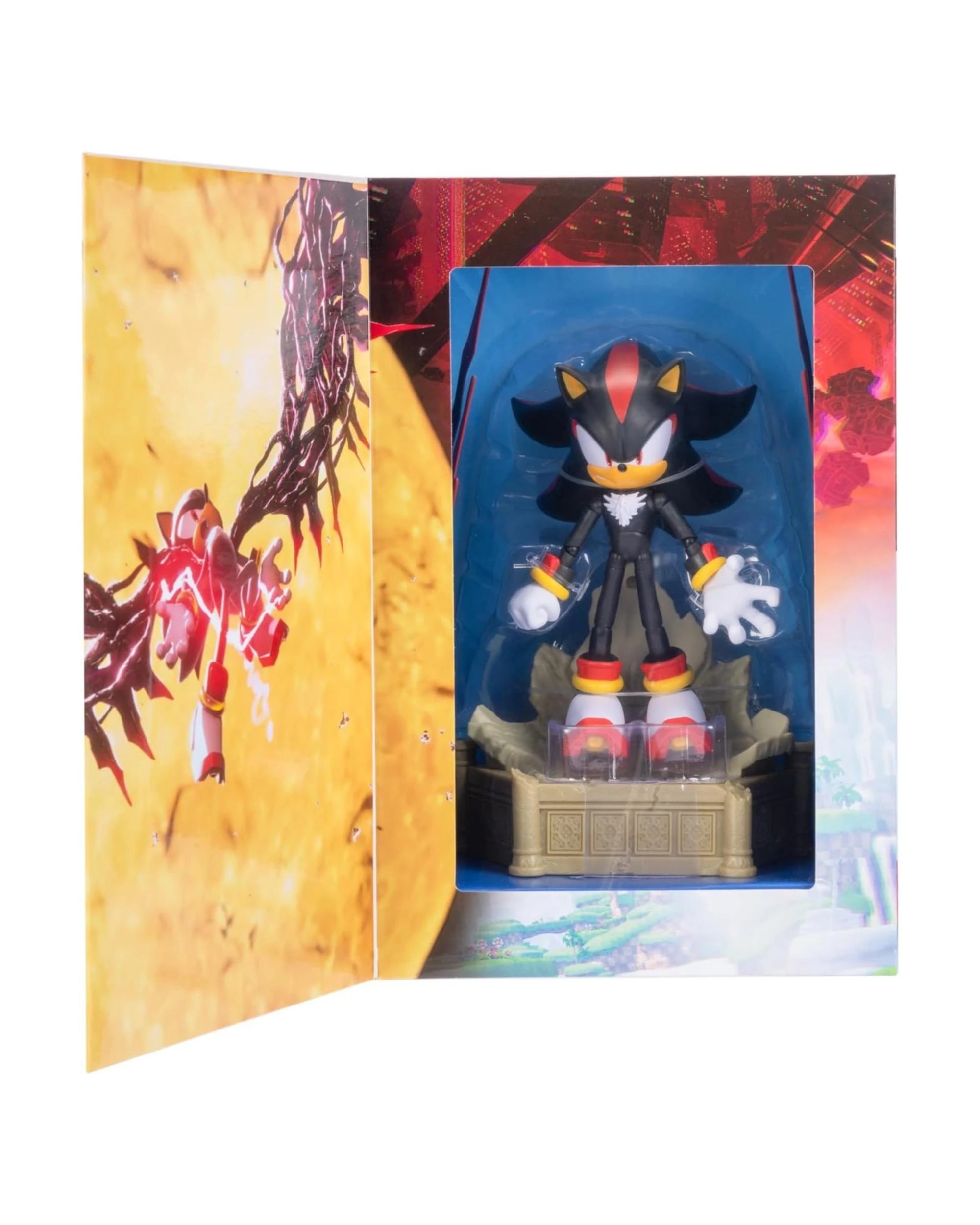 3 Sonic the Hedgehog Shadow with Wings Collector's Edition Deluxe Action Figure, 3 of 10