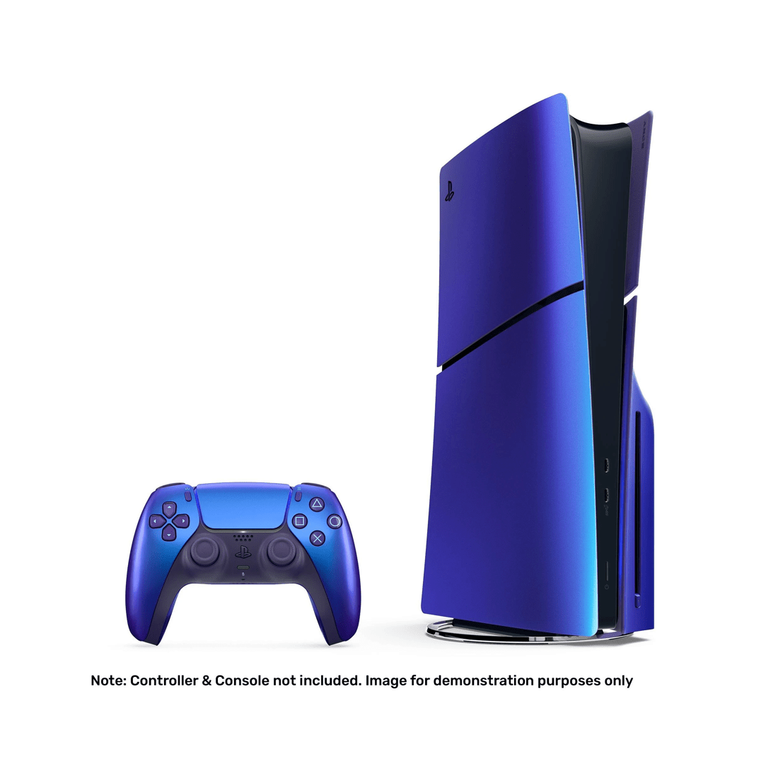 4 Sony PlayStation 5 Console Covers - Slim - Chroma Indigo - Blue, 4 of 4