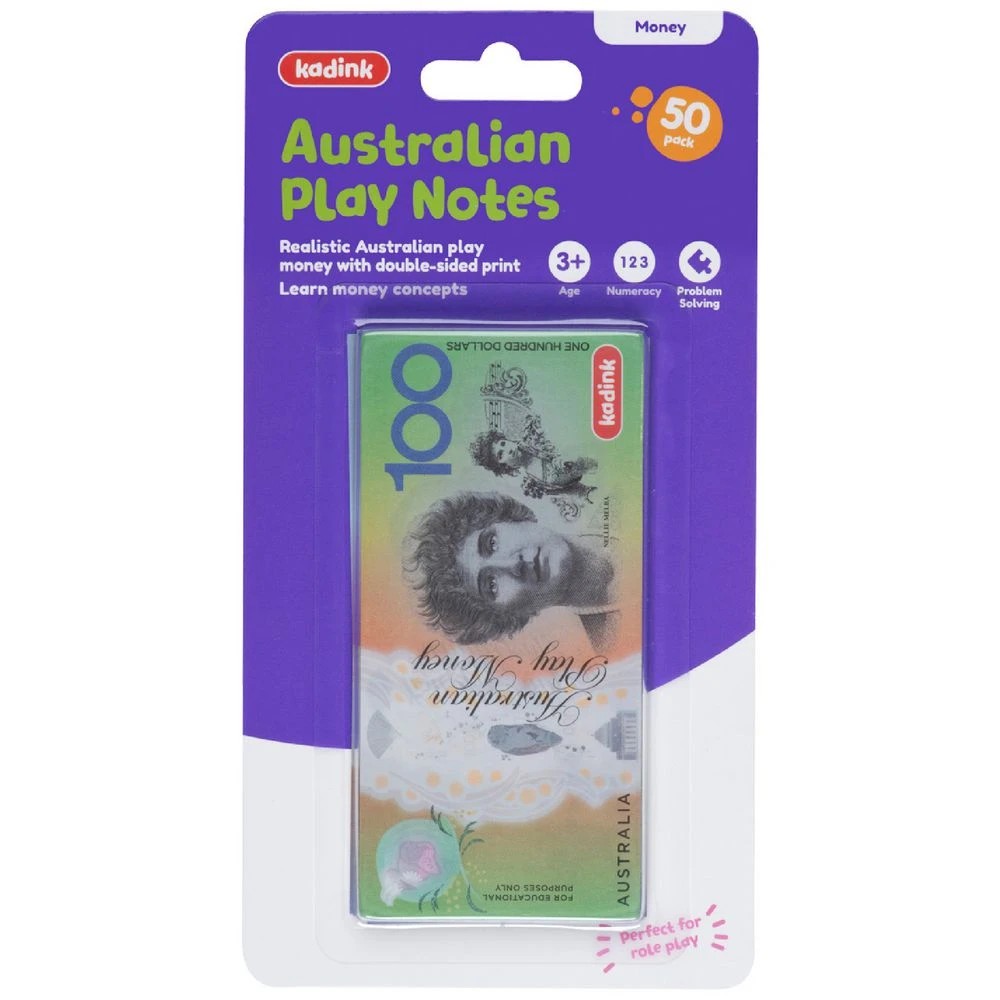 1 Kadink Australian Play Notes 50 Pack, 1 of 3