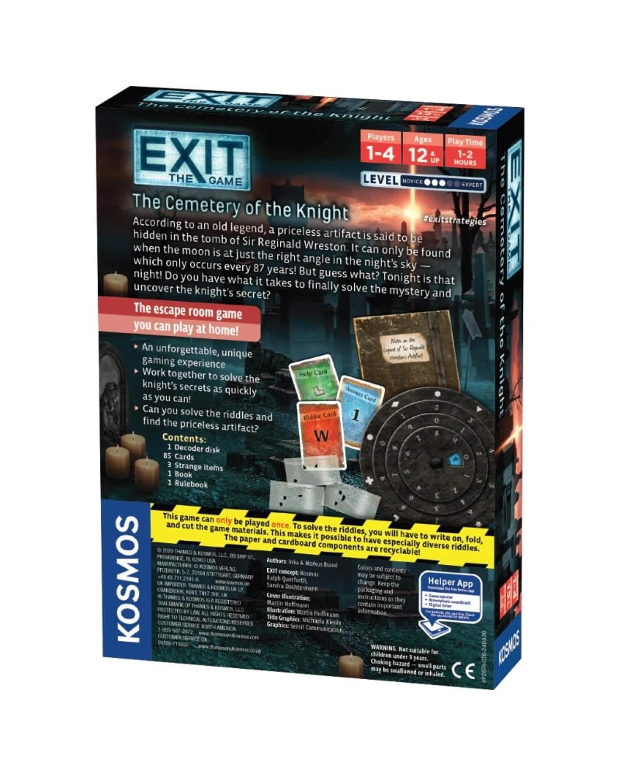 3 Exit the Game The Cemetery of the Knight Puzzle Game, 3 of 3
