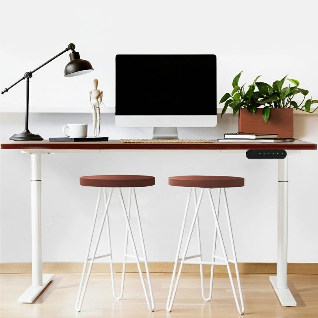 6 Artiss Standing Desk Motorised Electric Dual Motor 140CM - Multi, 6 of 6