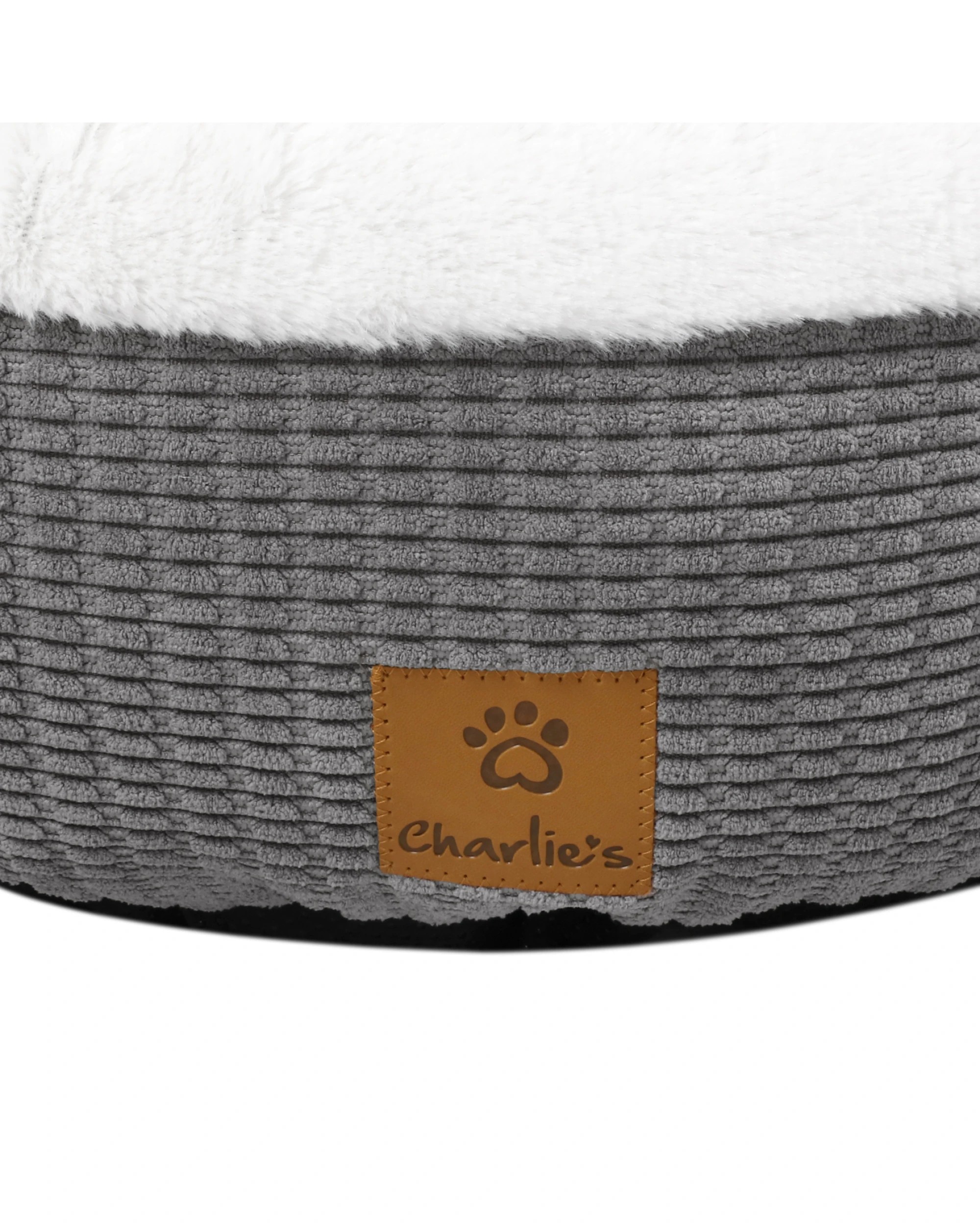 9 Charlie's Snookie Hooded Calming Dog Bed Extra Large - Grey, 9 of 9
