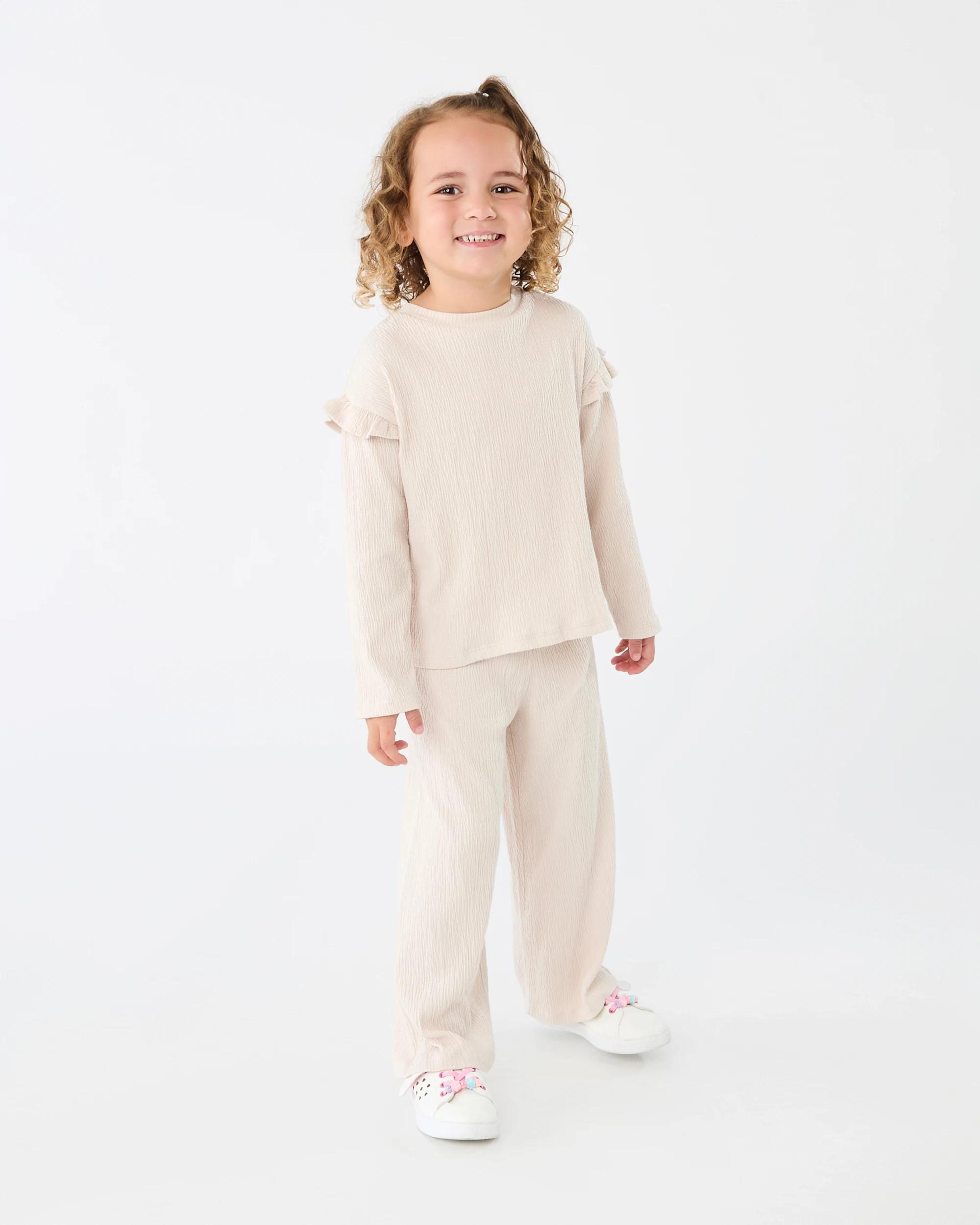 4 Wide Leg Crinkle Pants Pmc Chalk, 4 of 5