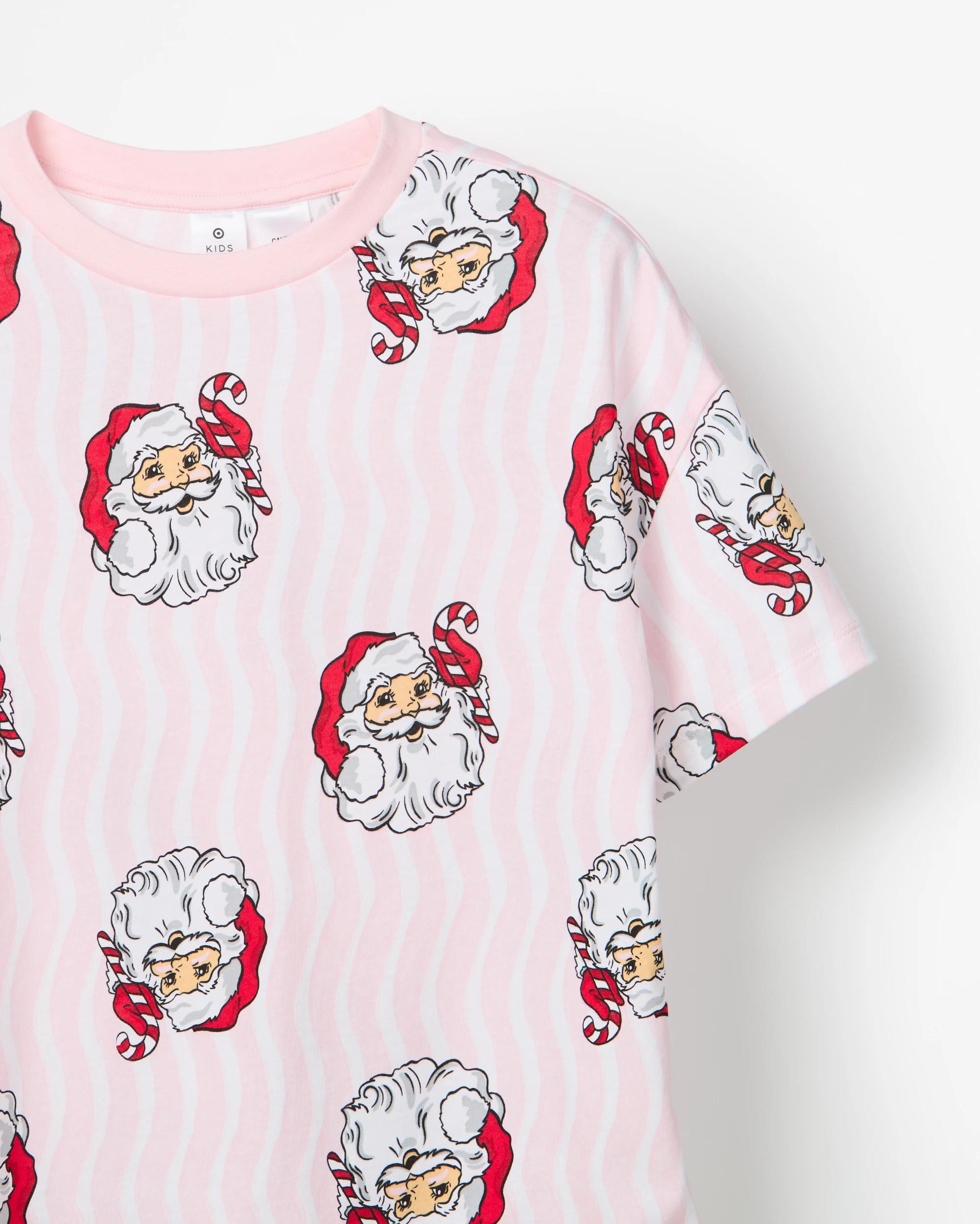 6 Target Family Matching Christmas Santa Australian Cotton Older Girls Pyjama Set SANTA, 6 of 9