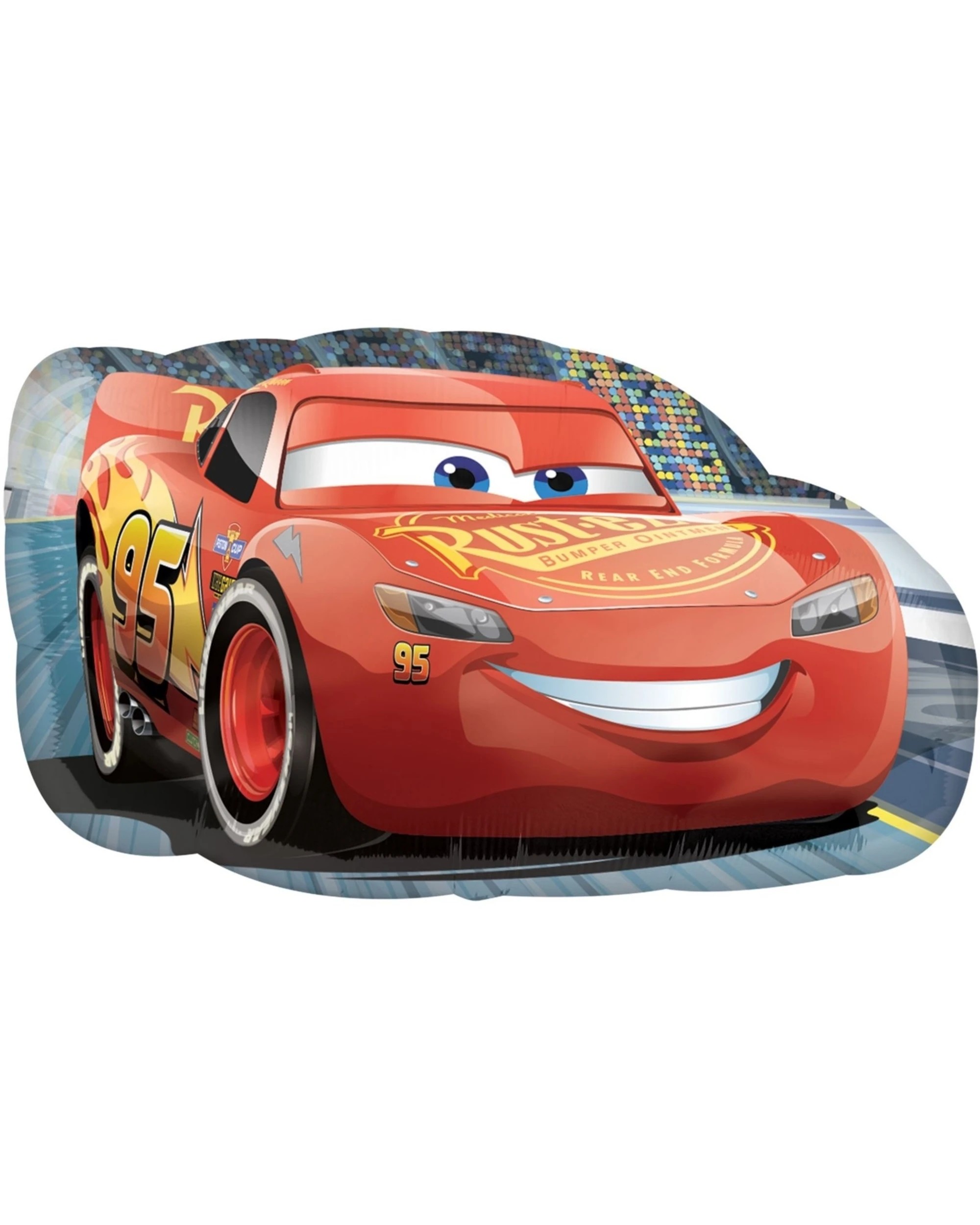 1 Disney Cars Lightning McQueen Supershape Helium Balloon 76cm, 1 of 1