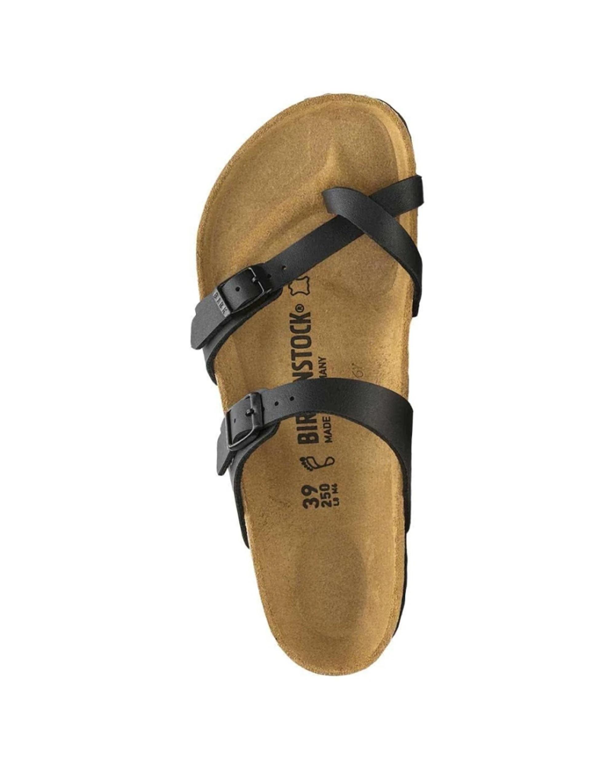 1 Birkenstock Mayari Birko-Flor Sandals Regular Width BLACK, 1 of 4