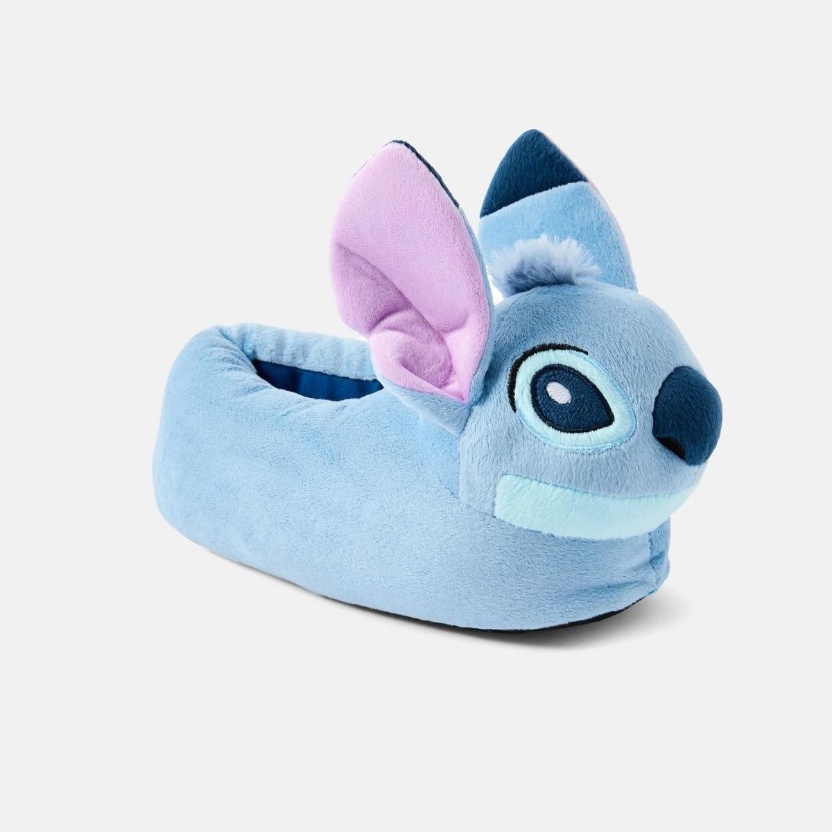 1 Senior Disney Lilo & Stitch License Slippers Blue Lilo, 1 of 3