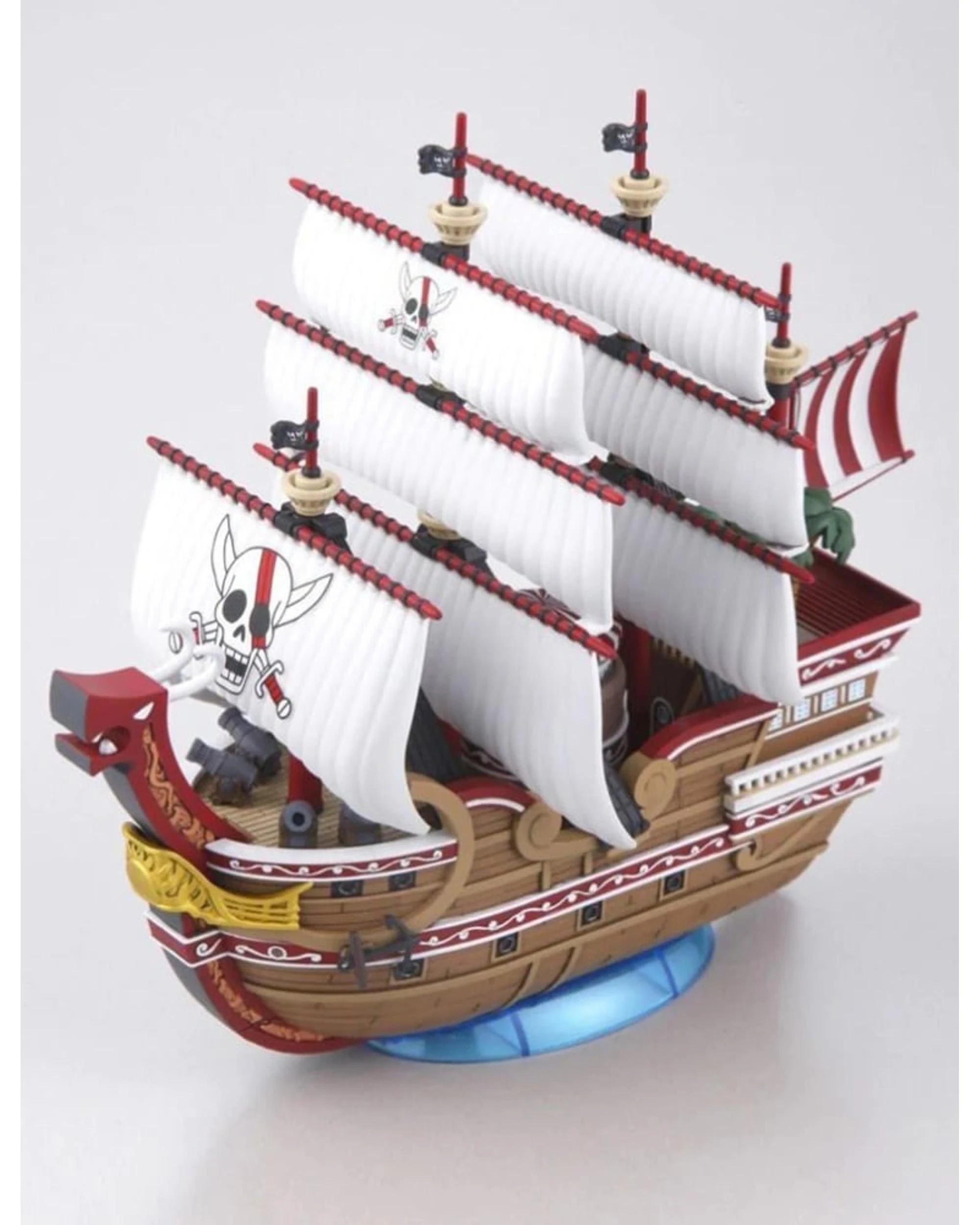 3 Bandai One Piece Grand Ship Collection Red Force Plastic Model Kit, 3 of 3
