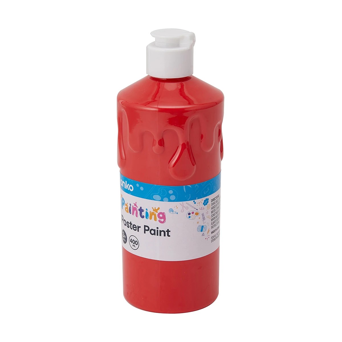 4 Poster Paint - Red, 4 of 4