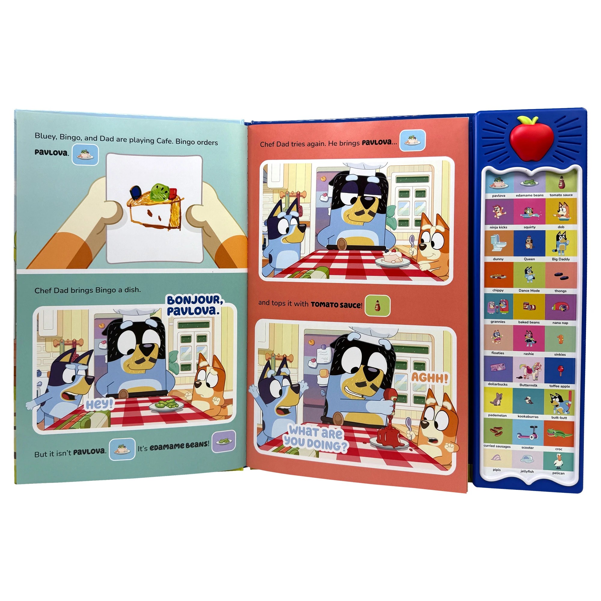 4 Bluey: Wackadoo! Bluey Words and Sound Book, 4 of 8