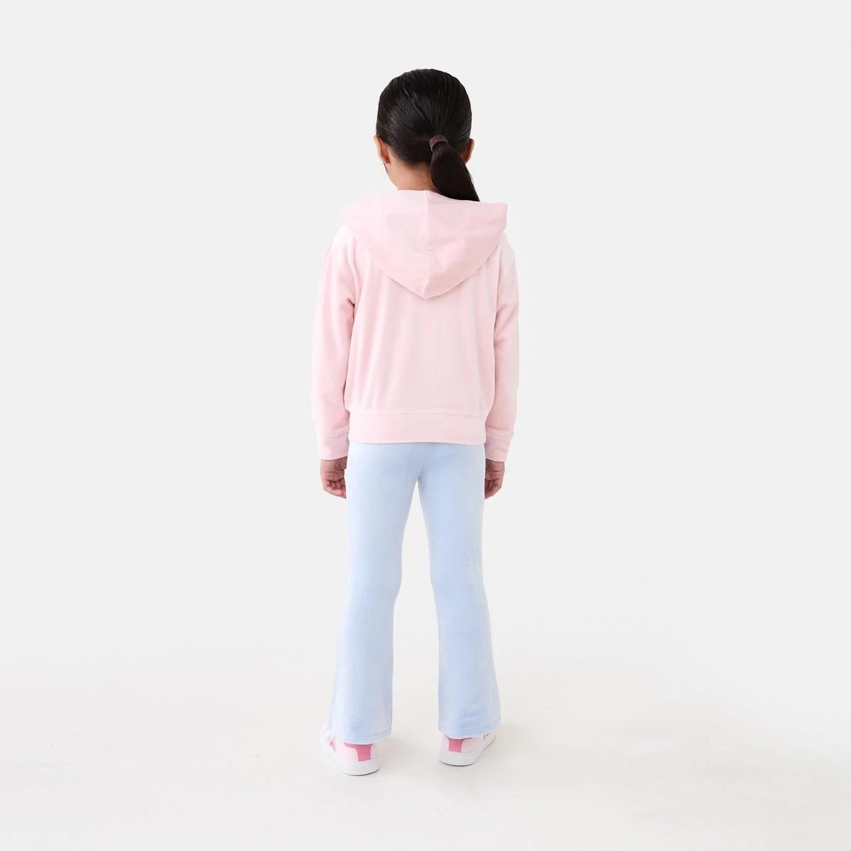 8 Velour Zip Through Sweatshirt Heart, 8 of 10