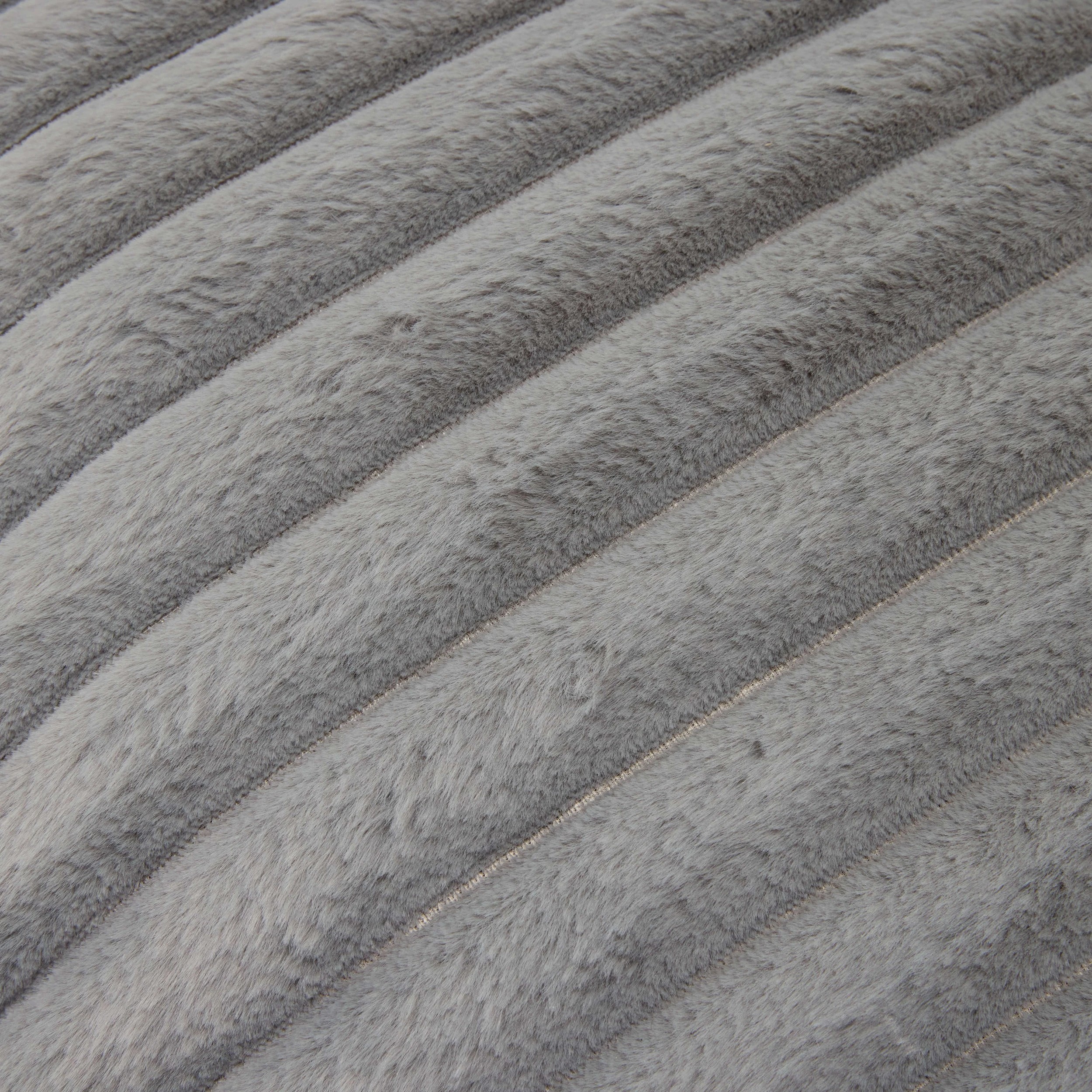 6 IHOMDEC Stripe L Shape Upholstery Compression Sofa - Grey, 6 of 10