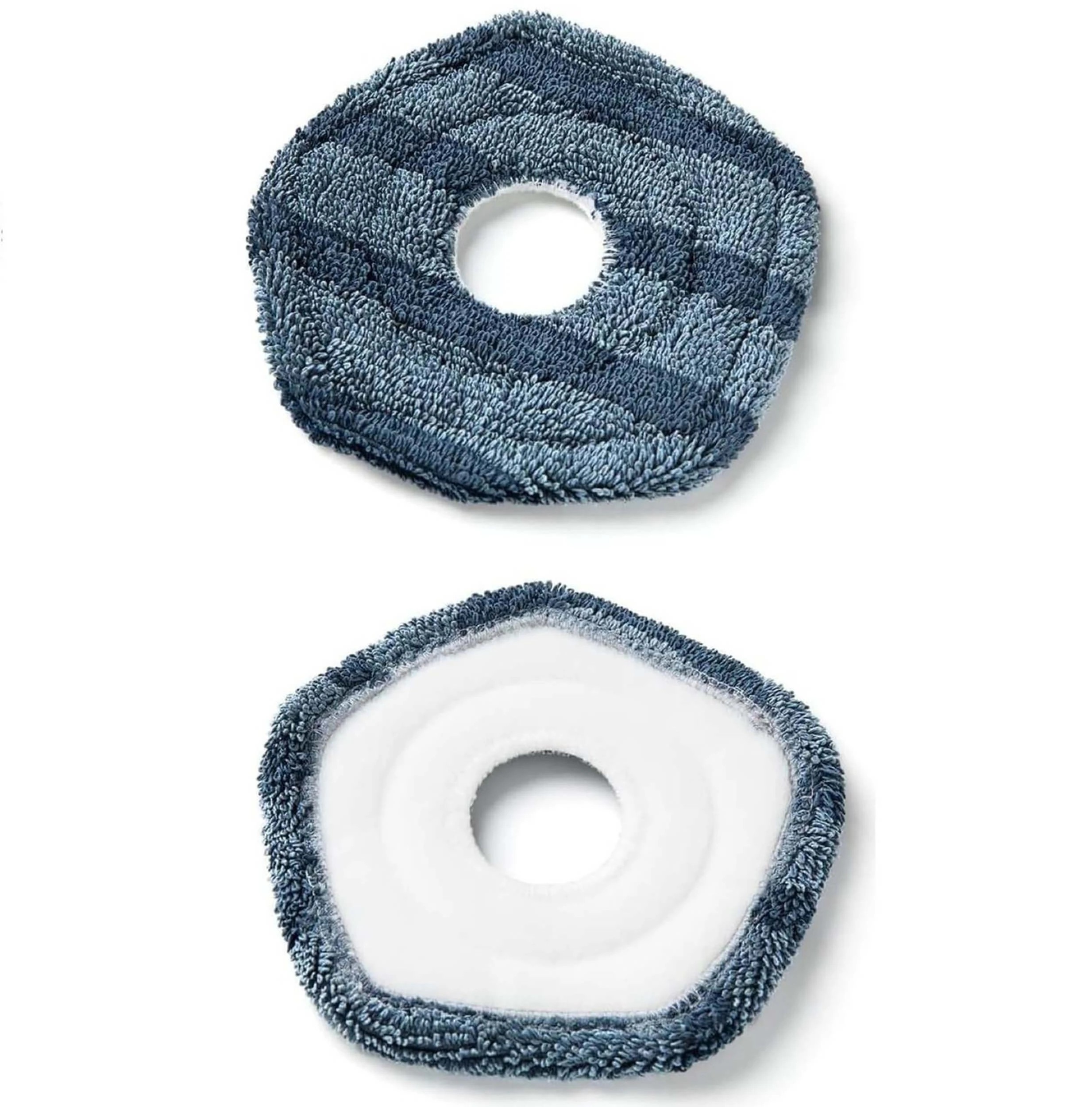 2 Hygieia 12 Pack Washable Microfibre Mopping Cloths For Eufy X10 Pro Omni & X9 Pro - Grey, 2 of 4