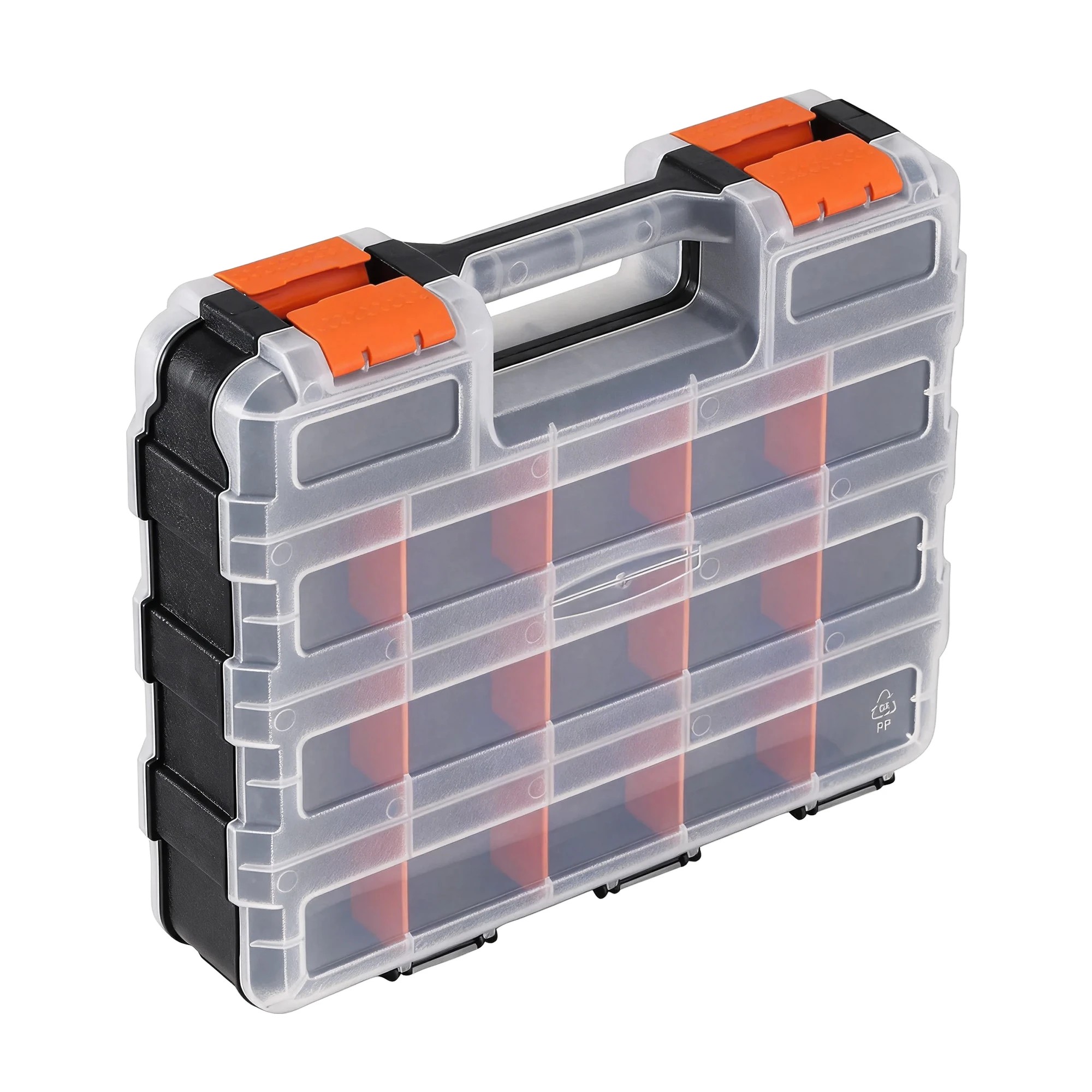 1 Giantz Tool Box Organizer Double-Sided with 34 Compartment Small Parts Storage - Multi, 1 of 4