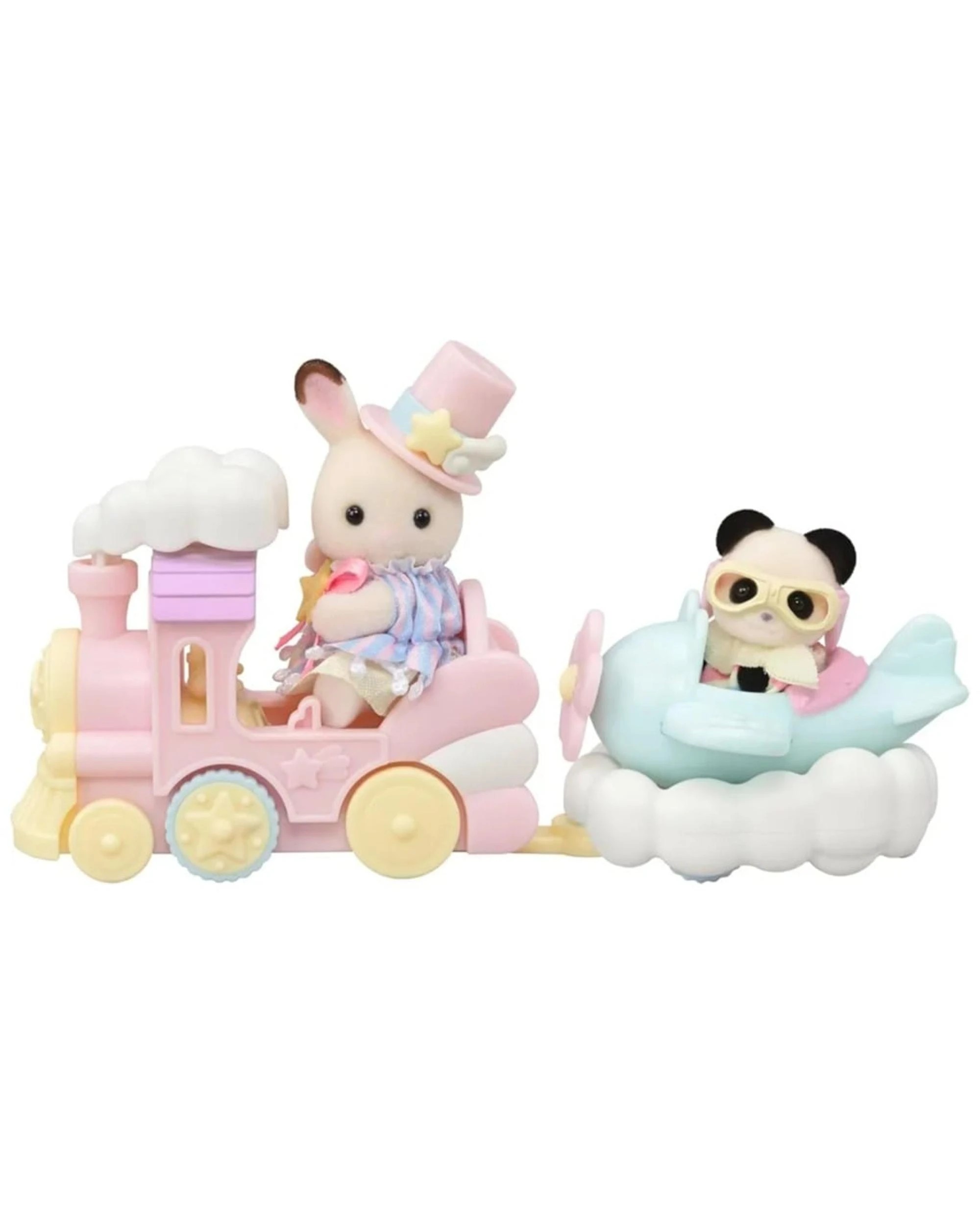 3 Sylvanian Families Plane and Train Amusement Park Ride Set - 5819, 3 of 4
