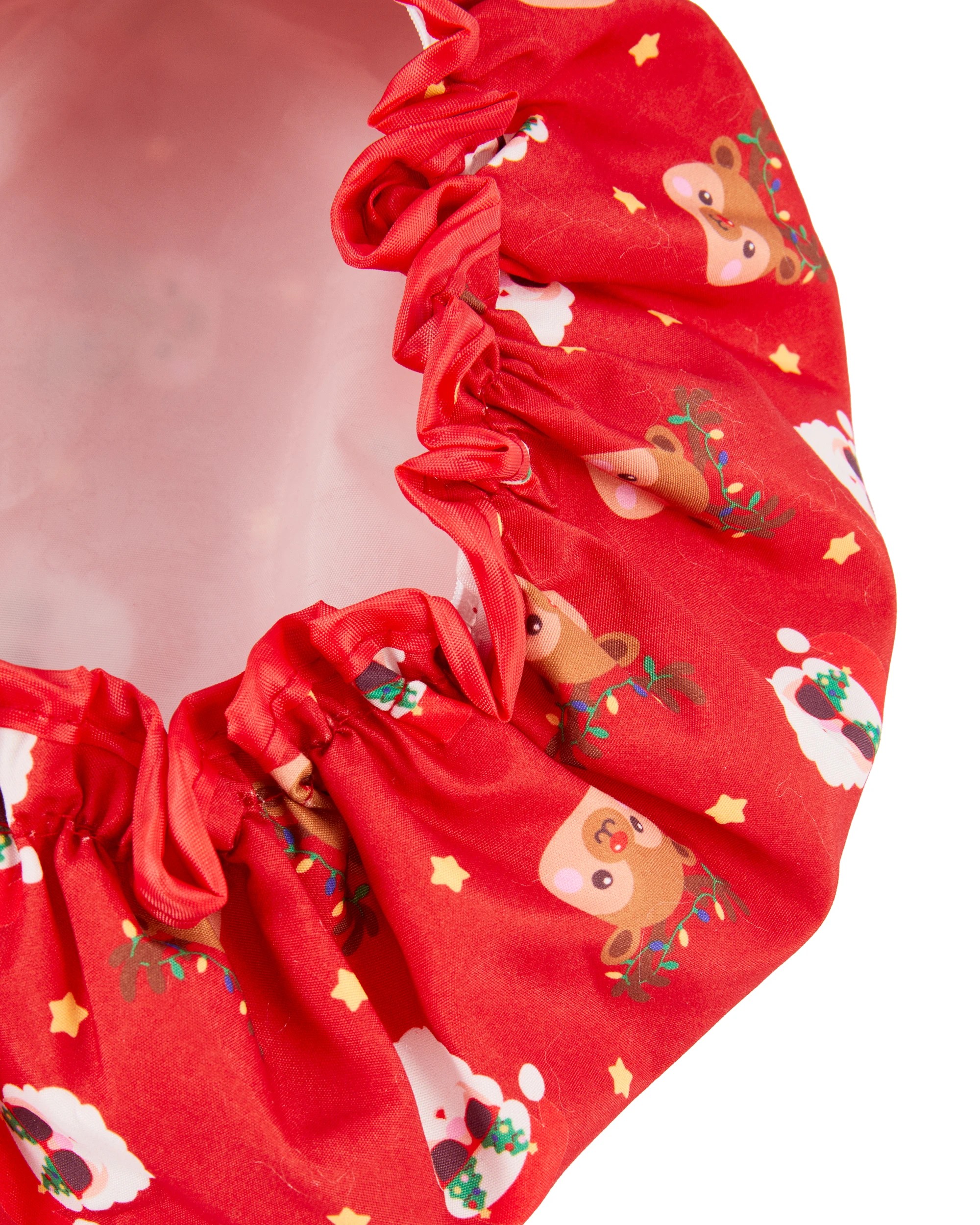 OXX Beauty Shower Cap - Santa and Reindeer - Kmart