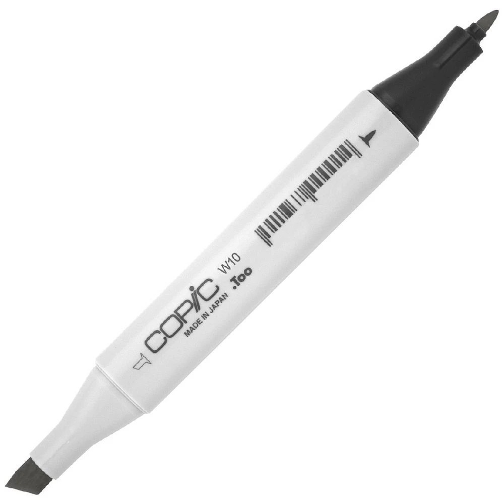 1 Copic Classic Original Dual Nib Marker W10 Warm Grey, 1 of 3