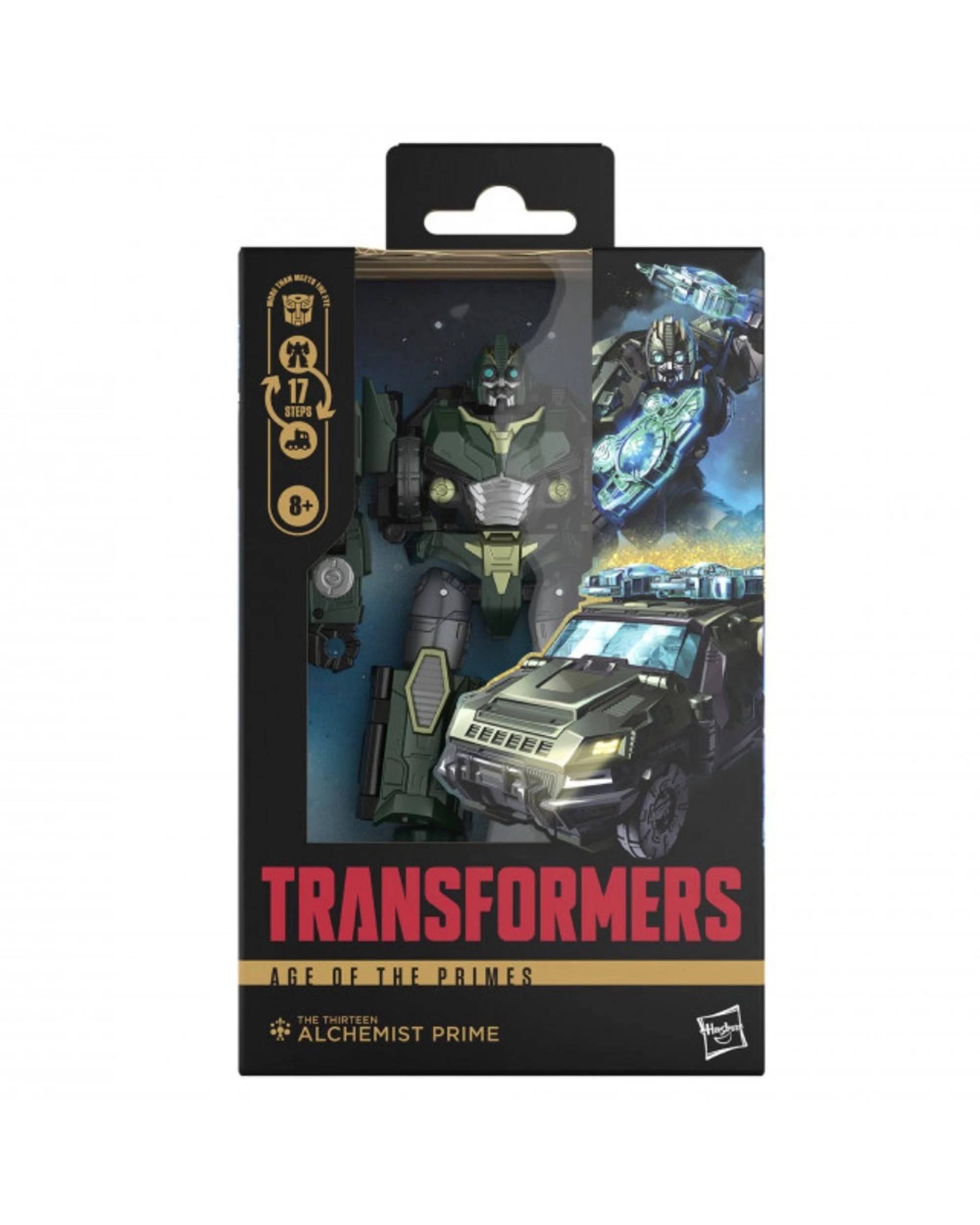 1 Transformers Age of the Primes: Deluxe Class The Thirteen Alchemist Prime Action Figure, 1 of 6