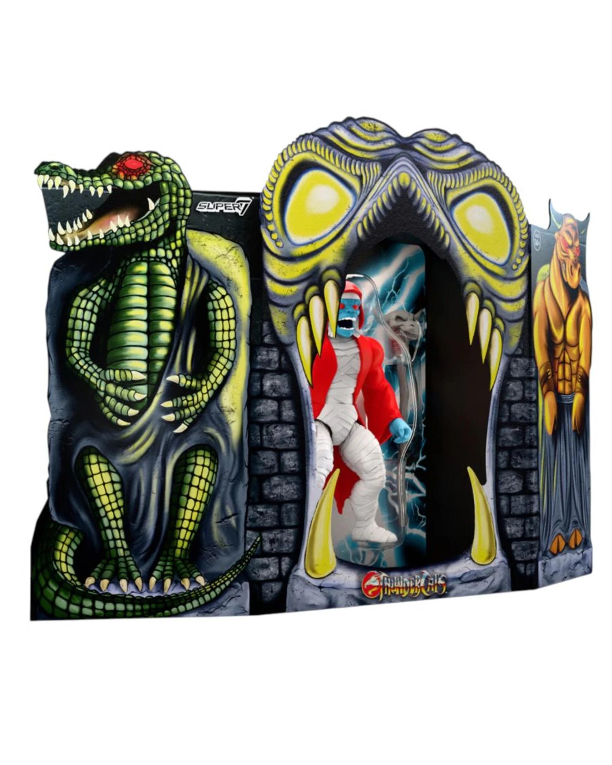 4 Thundercats Mumm-Ras Tomb Vintage Action Figures 2 Pack, 4 of 6