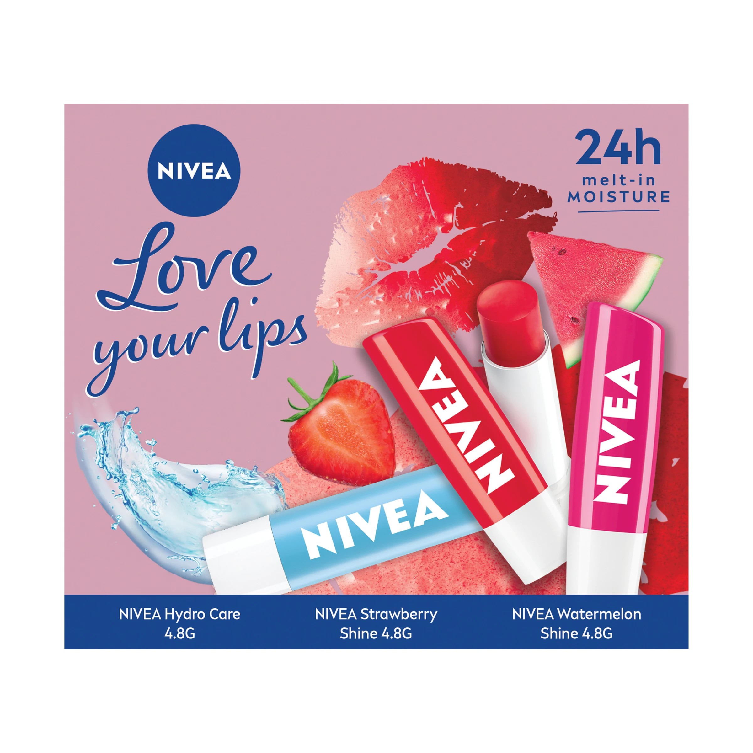 1 Nivea Sweet Lips Gift Pack, 1 of 8