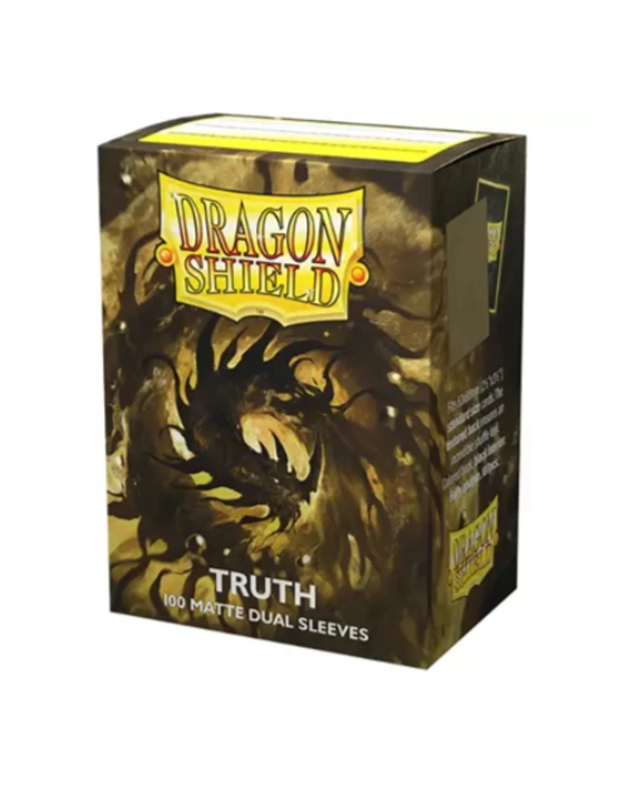 1 Dragon Shield Matte Dual Sleeves Truth Gold 100 Pack - Multi, 1 of 1